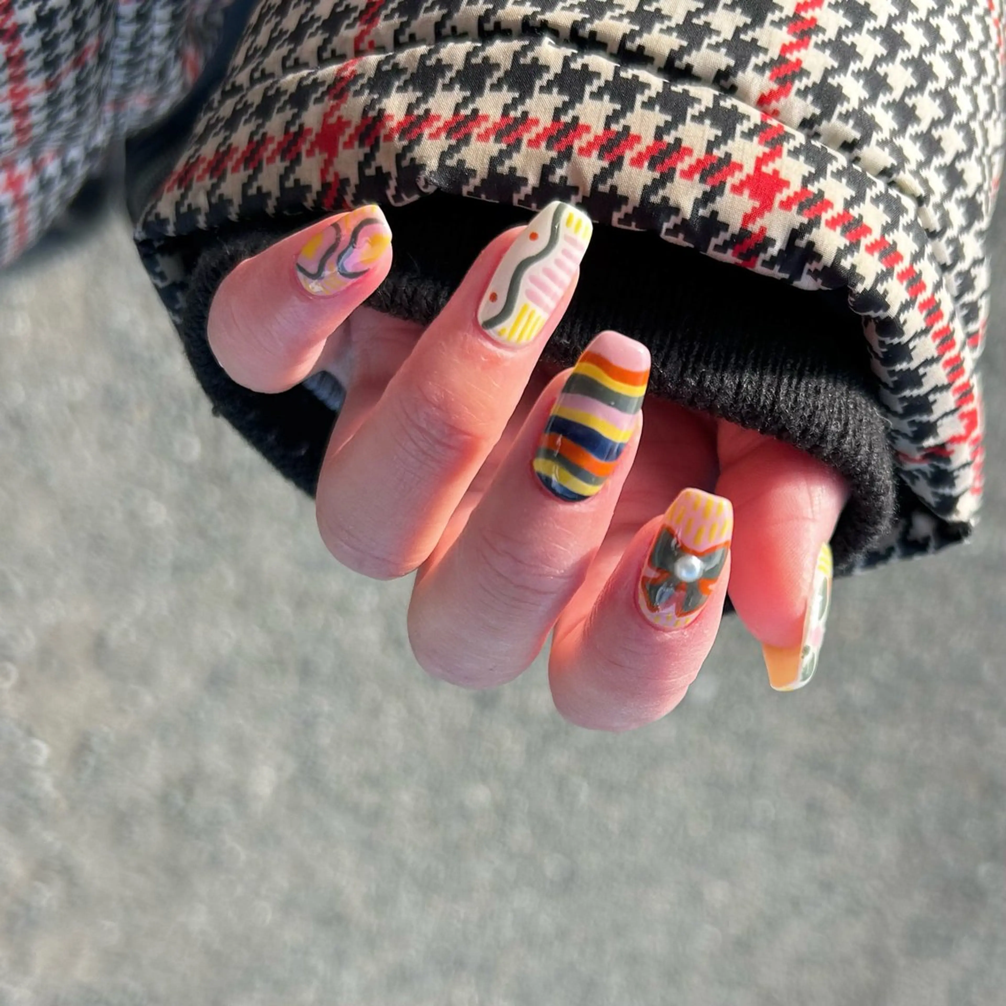 ネイル ハンドネイル ネイル空間所属・ユキ @_yk_nail_のネイルデザイン