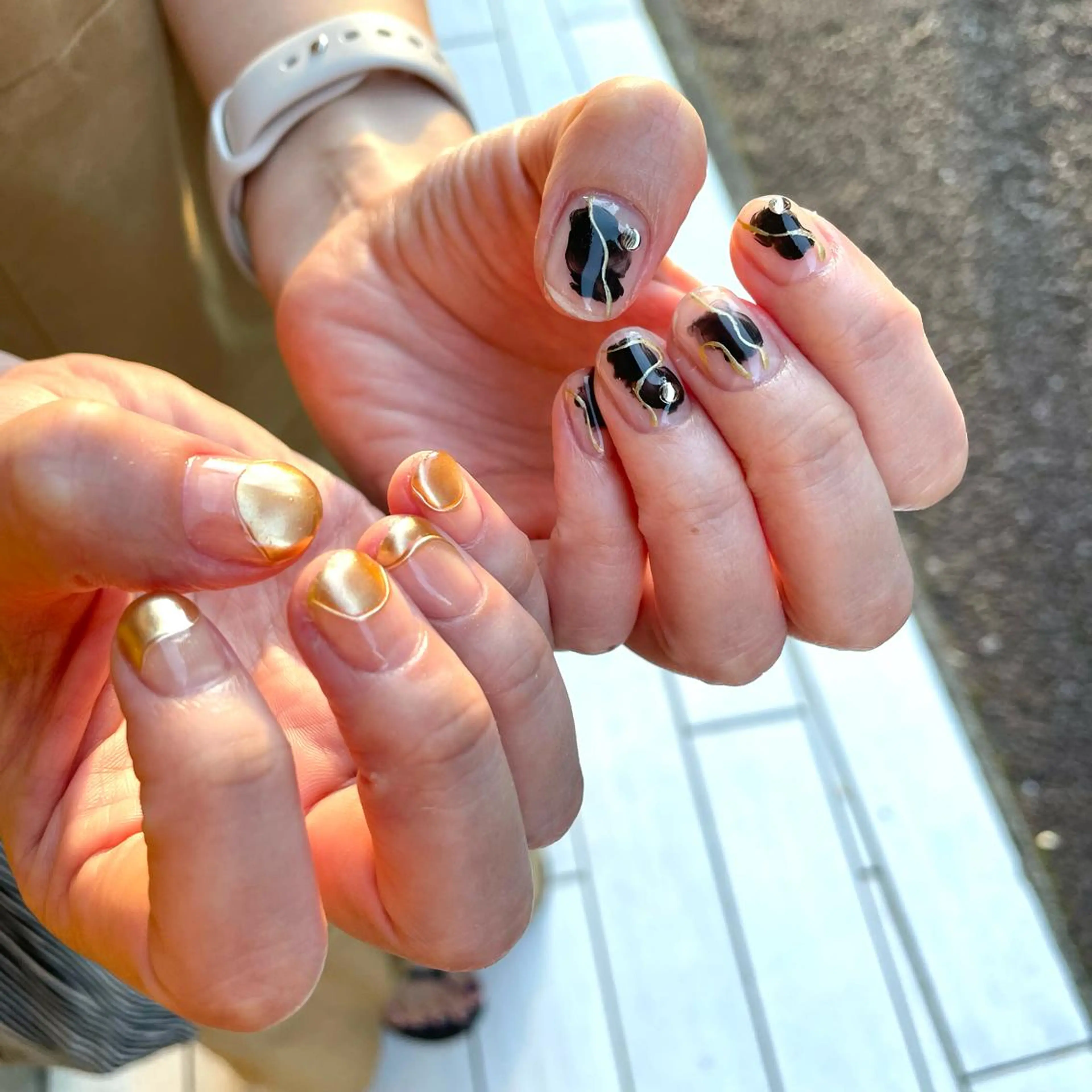 ネイル 新井 ひなののネイルデザイン