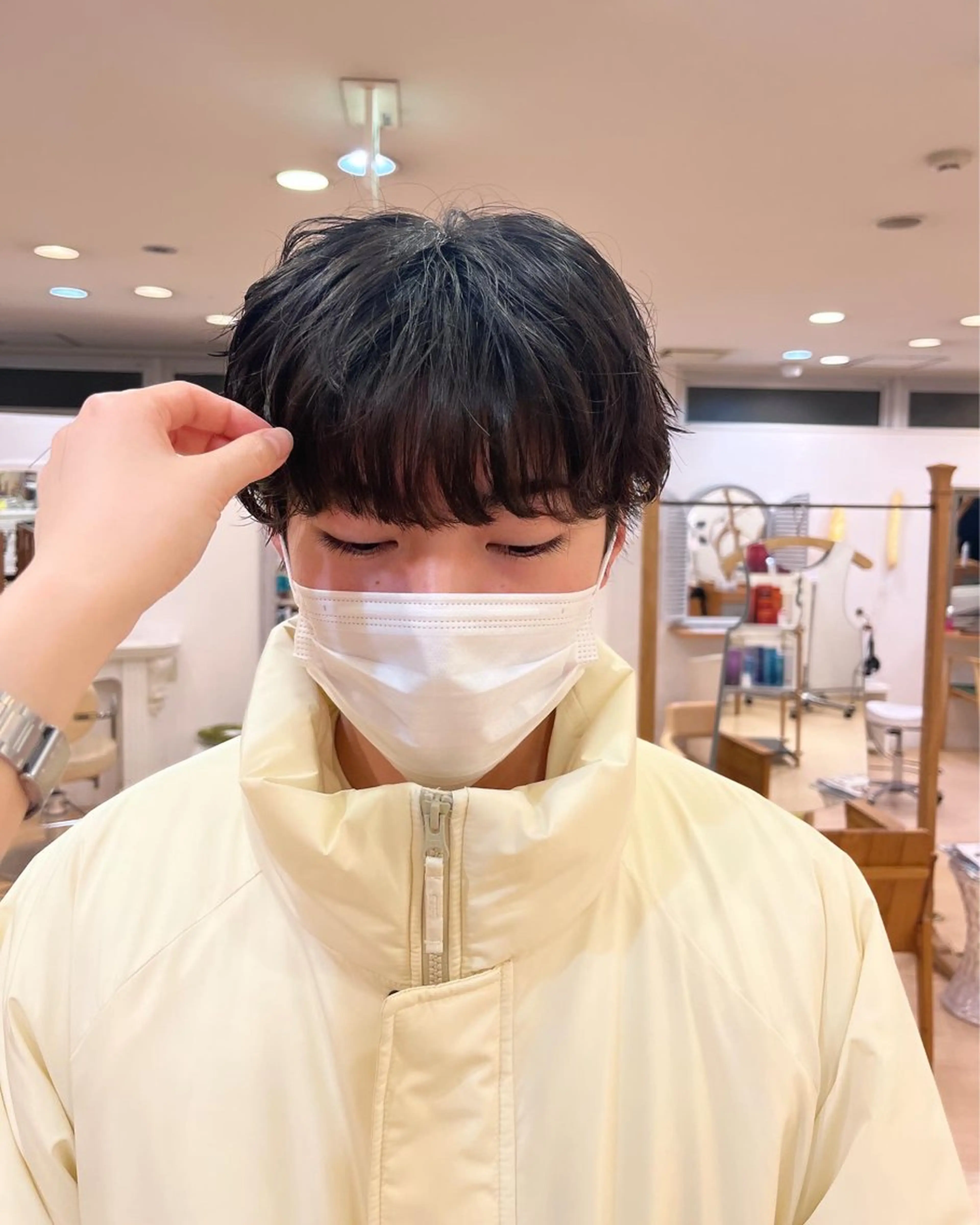 パーマ メンズ メンズ韓国風 メンズパーマ 💠つたふうか/ 韓国/メンズヘア💠のヘアスタイル