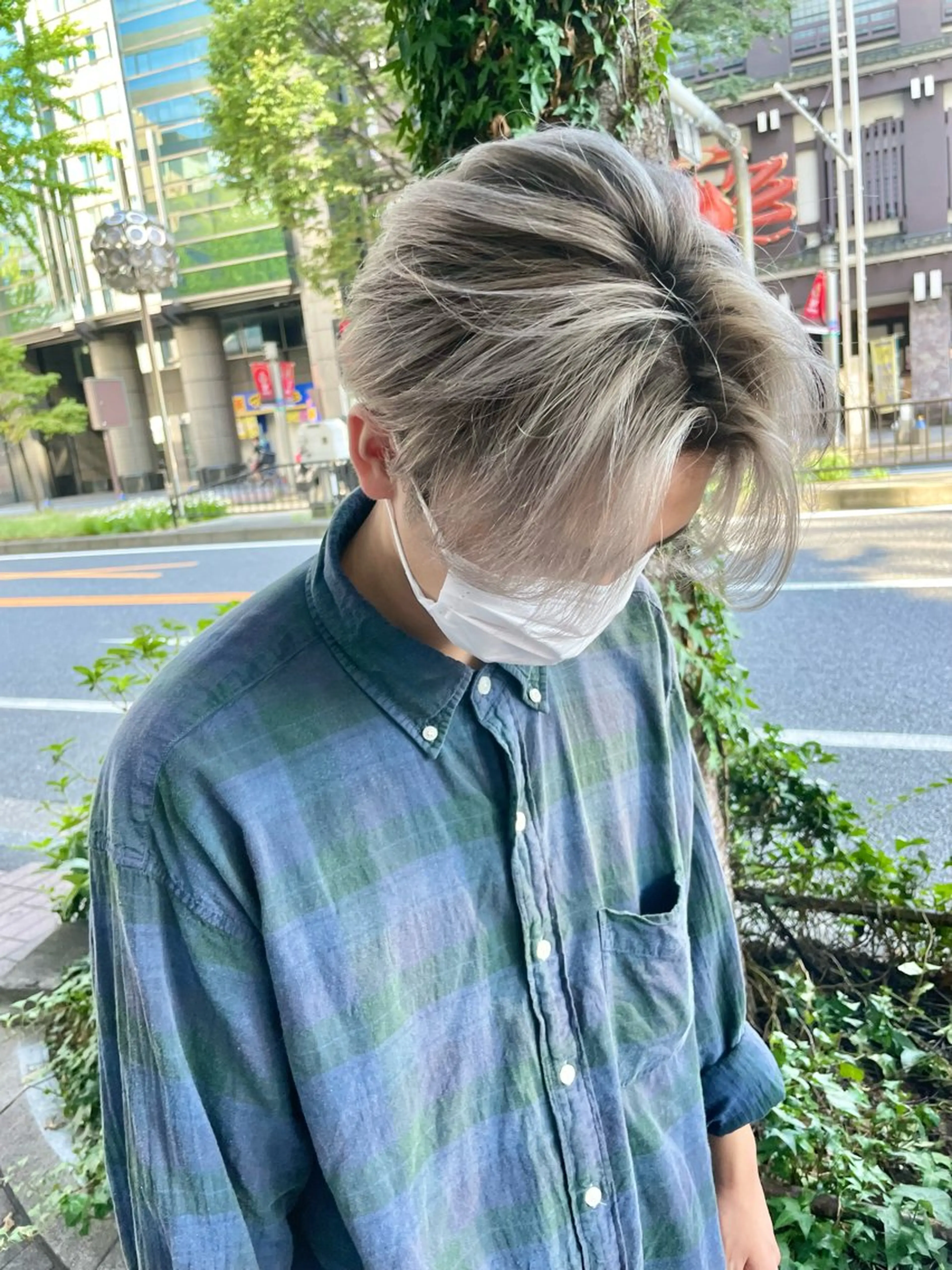 メンズ インク 美容院のヘアスタイル