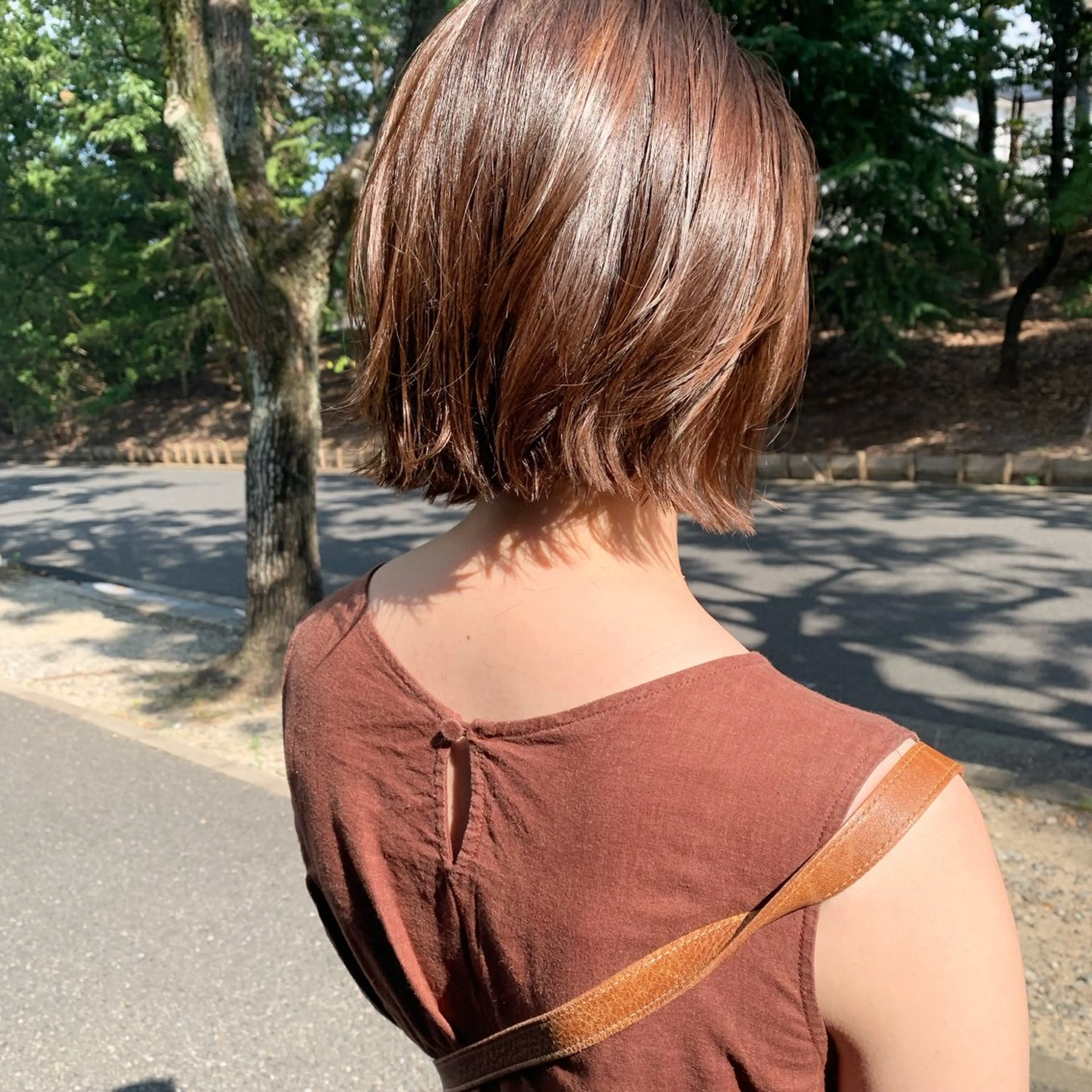 ミディアム 🐰桃山台/髪質改善 山亀のヘアスタイル