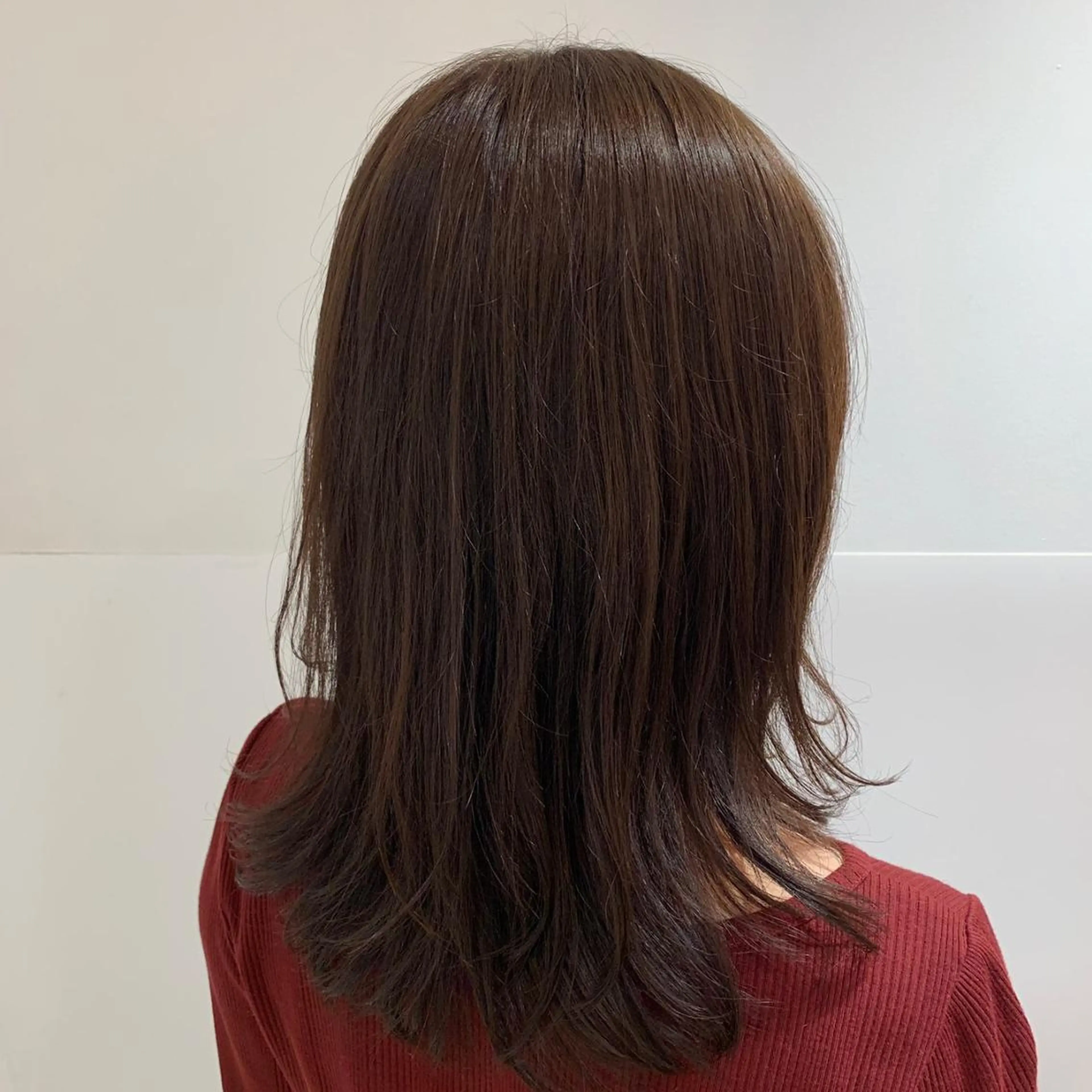 透明感抜群カラー+トリートメントの写真