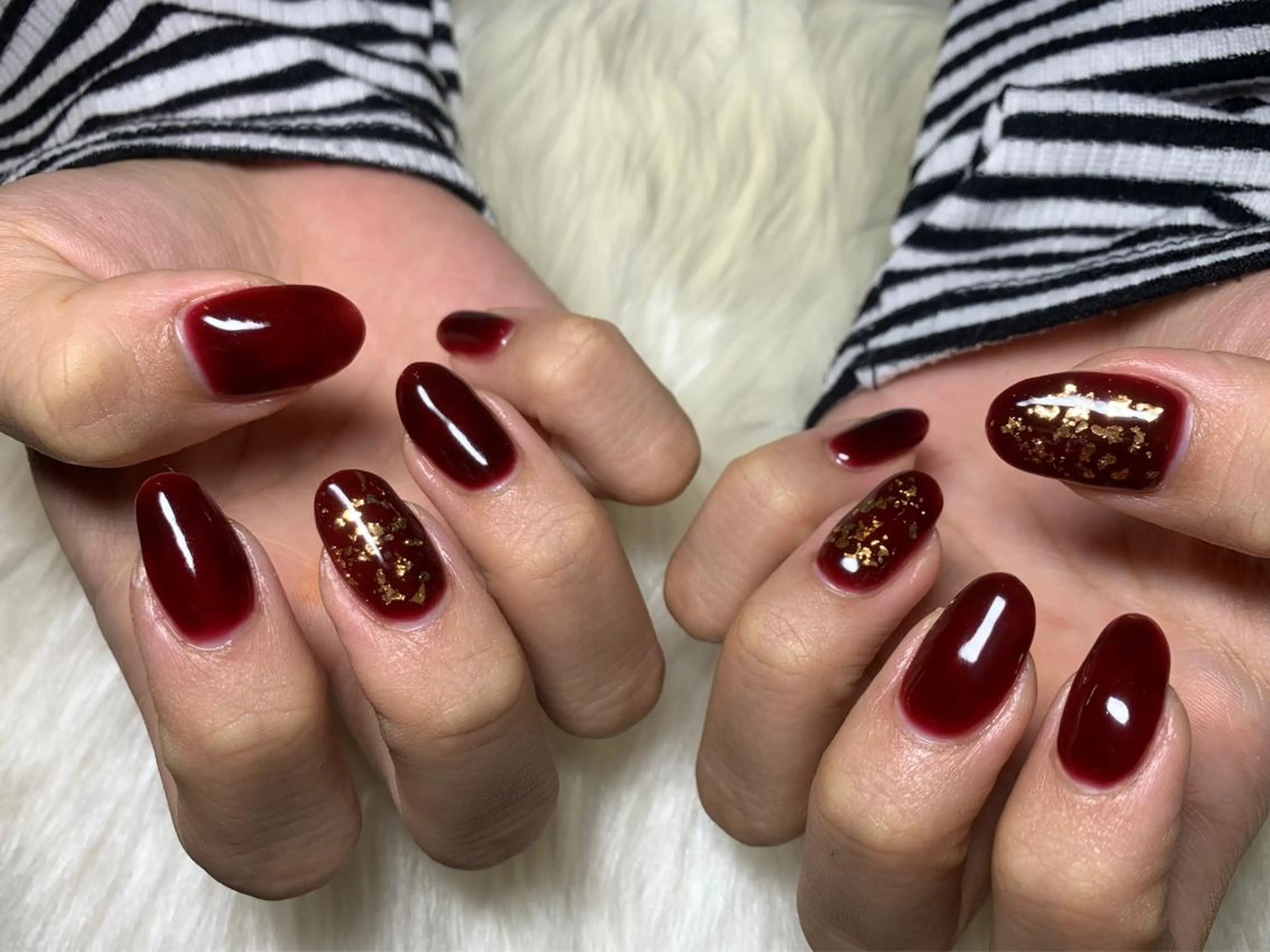 ネイル ワンカラーネイル 松山 美由紀のネイルデザイン