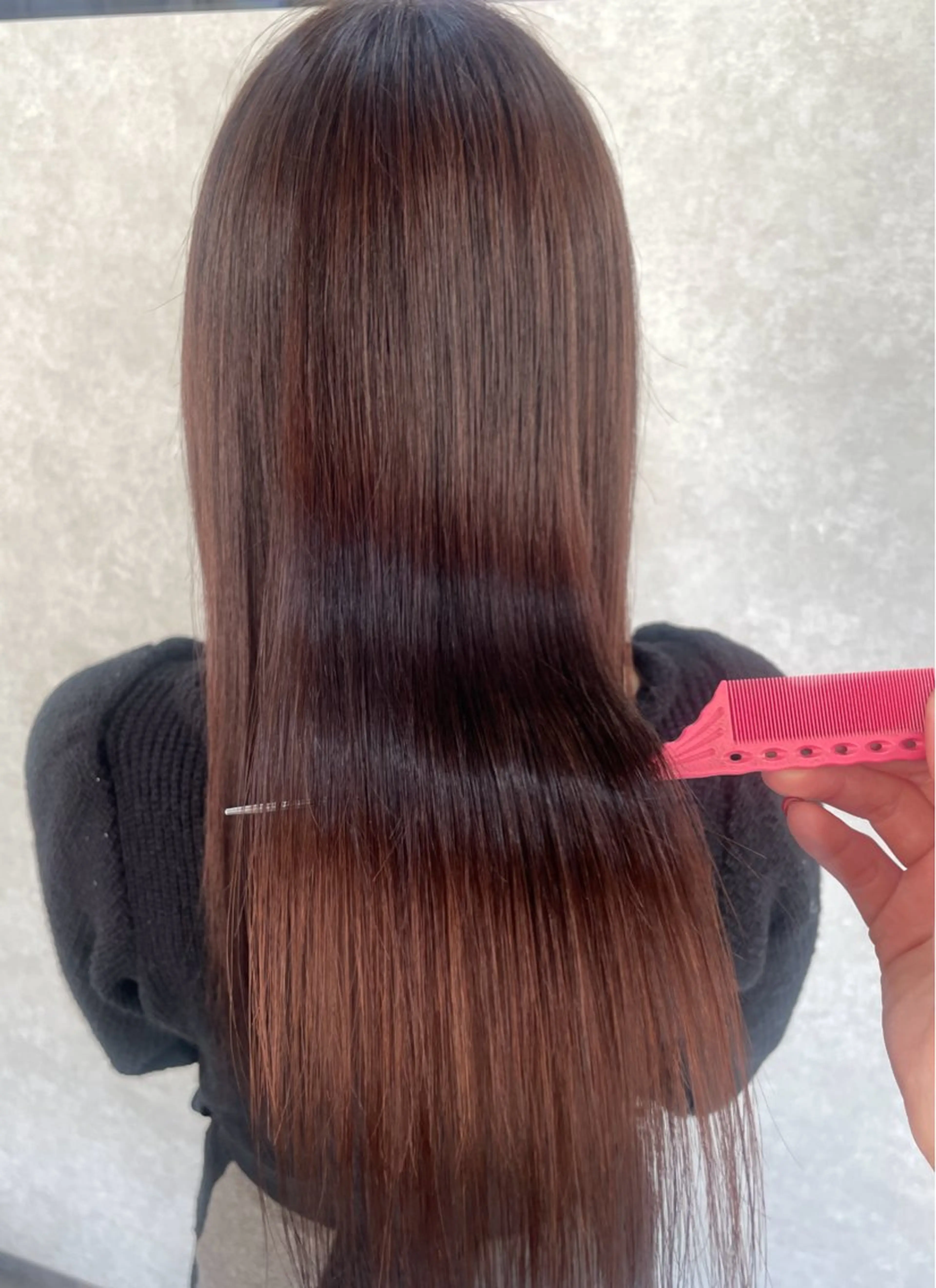 カット➕地毛より柔らかい縮毛矯正 ➕【当店最高級OZ式トリートメント】の写真