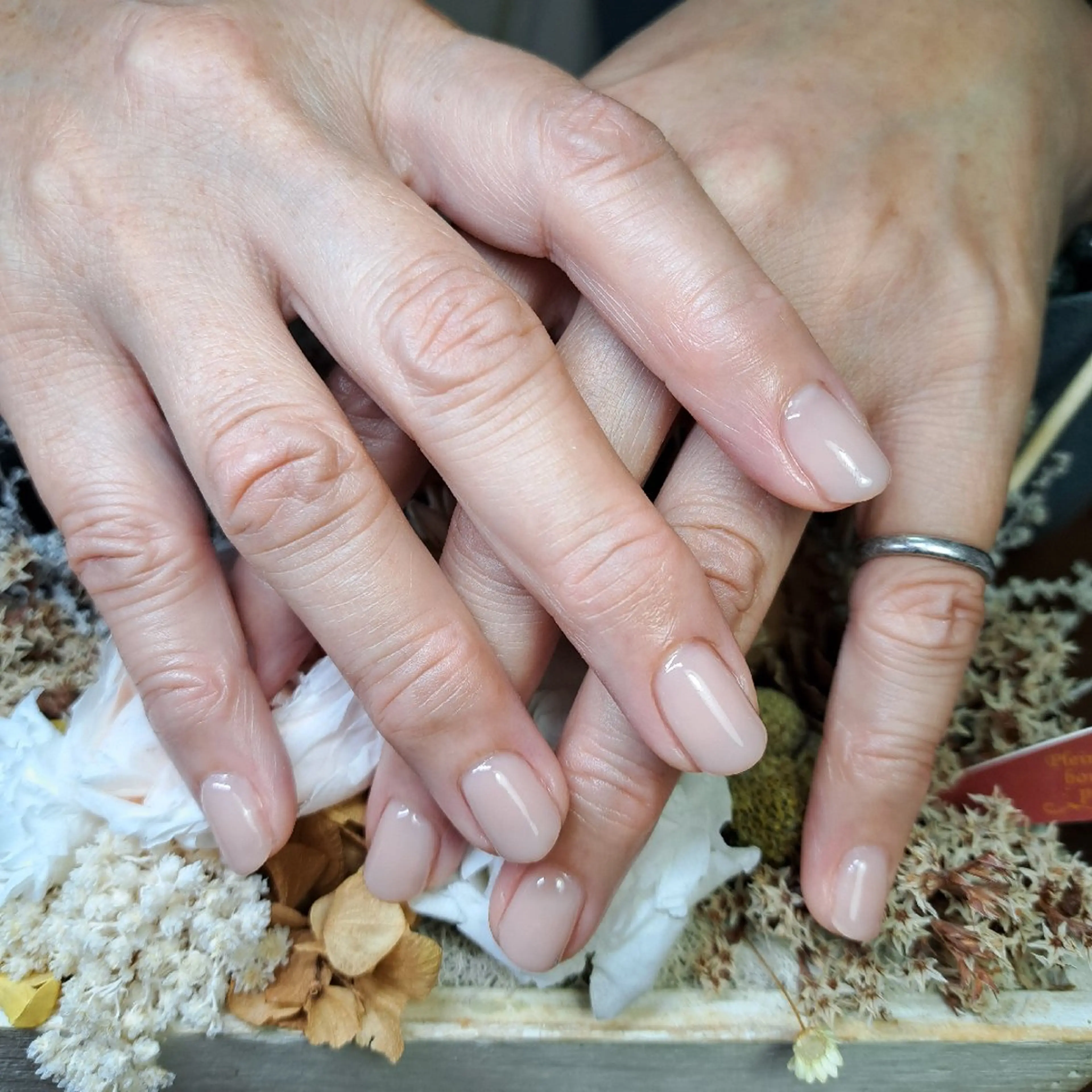 ネイル ワンカラーネイル シンプルネイル HAYASHI  Nのネイルデザイン