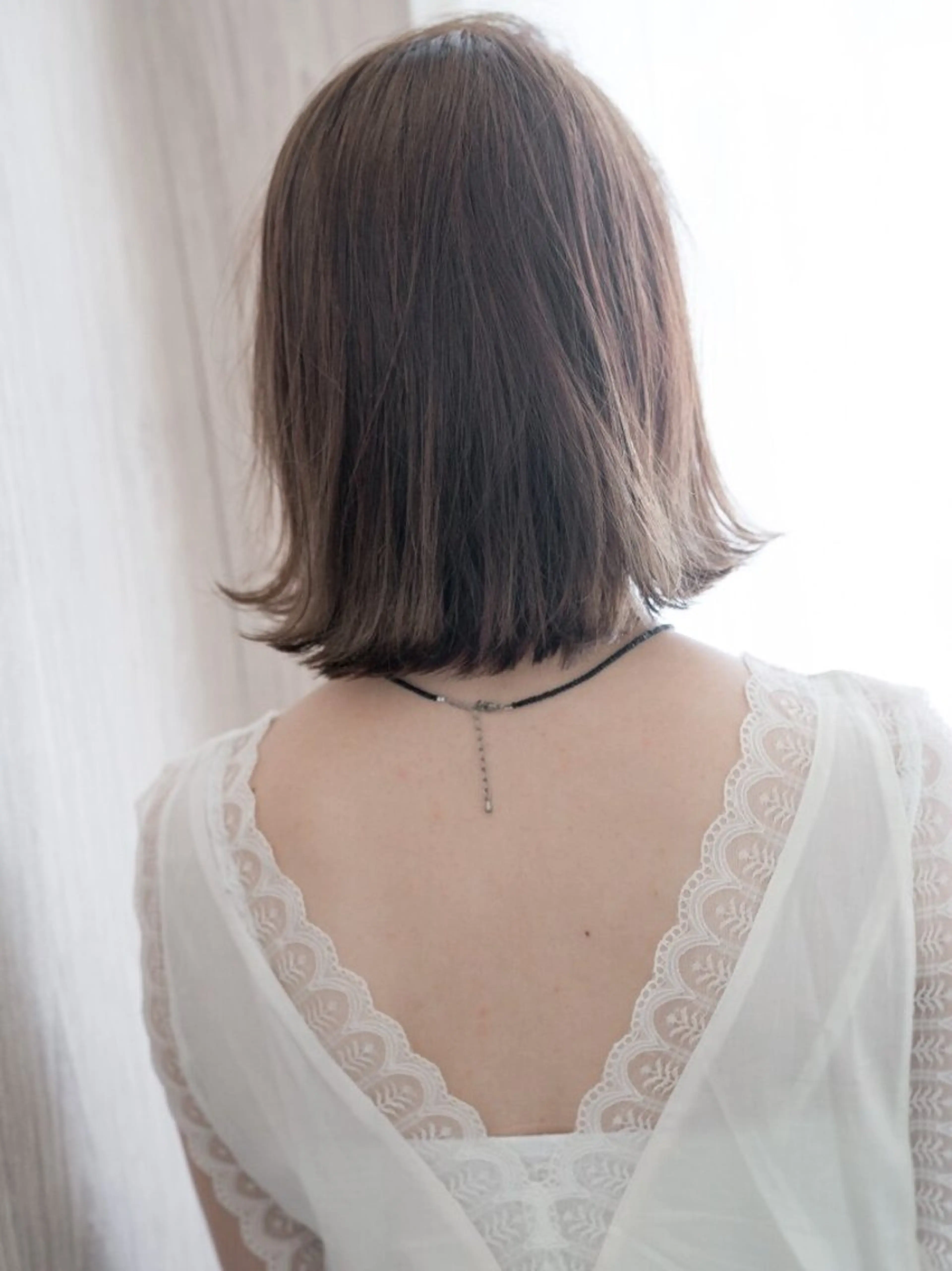 ミディアム カラー パーマ ✂︎美容室✂︎ hiroマンツーマンのヘアスタイル