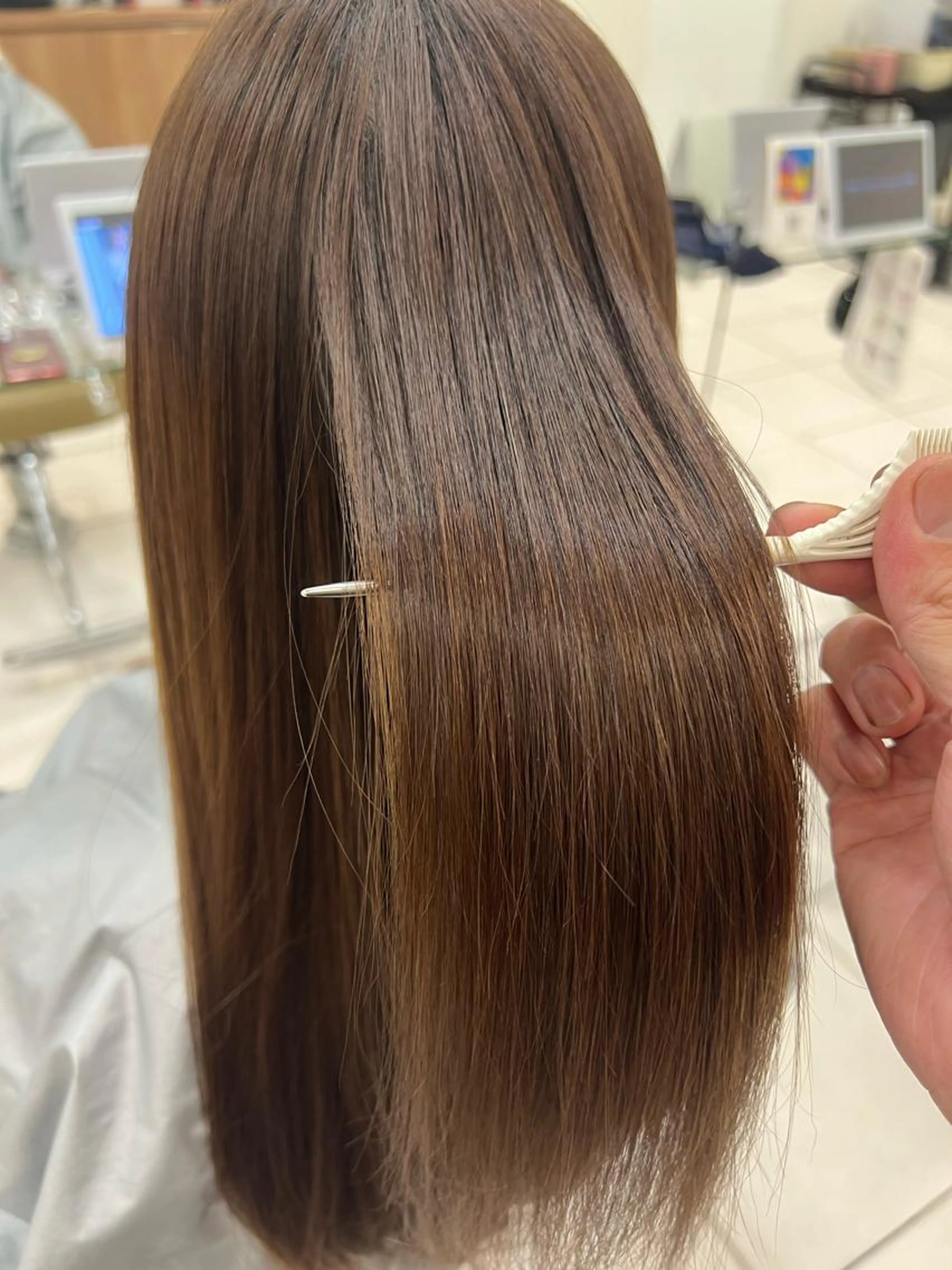 🌙【最上級】髪質改善縮毛矯正＋カット＋トリートメント🌙の写真