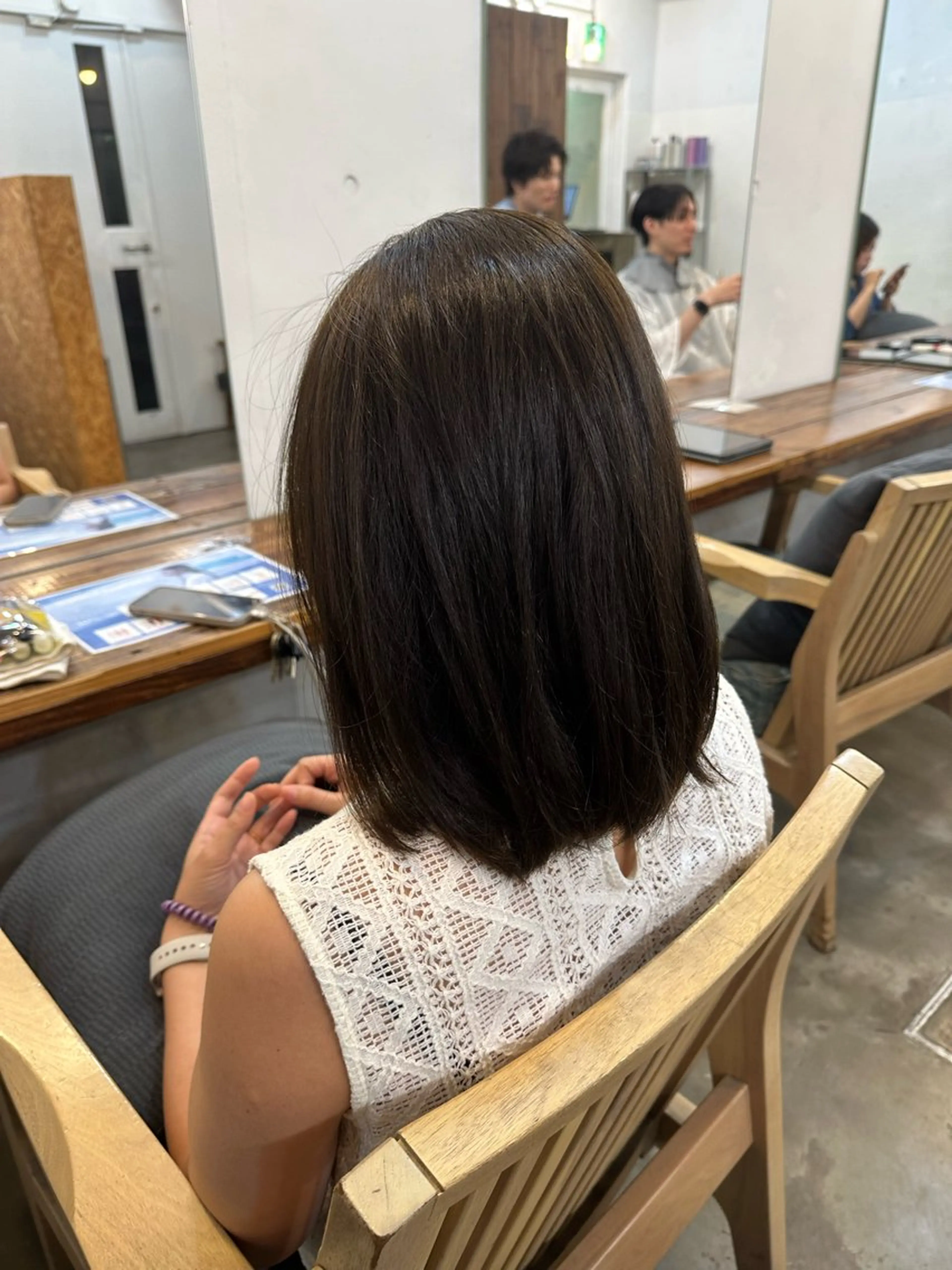 ミディアム カラー 横浜/メンズ特化/ Farbe/田中颯斗のヘアスタイル