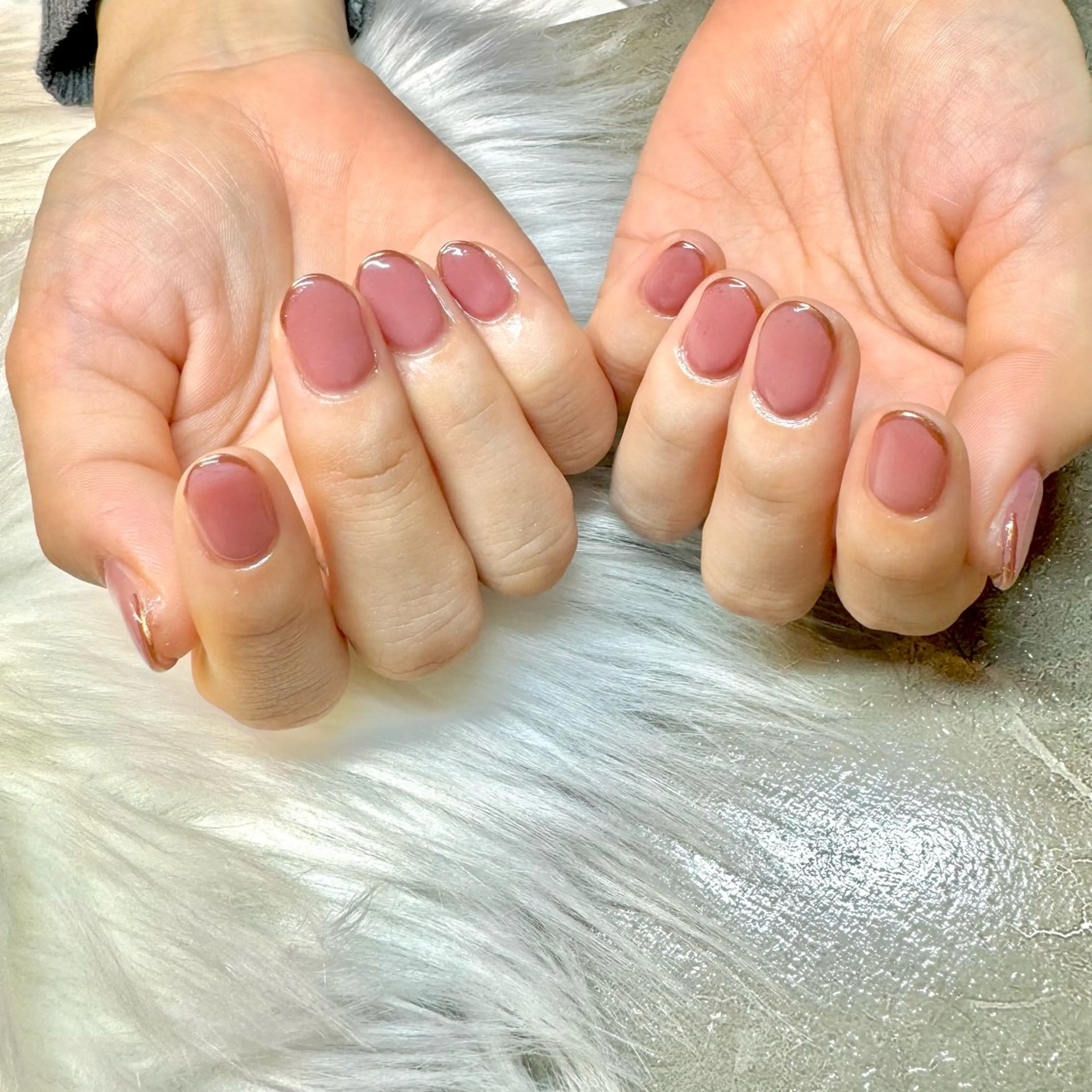 ショート ハンドネイル Lily. ゆきみのネイルデザイン