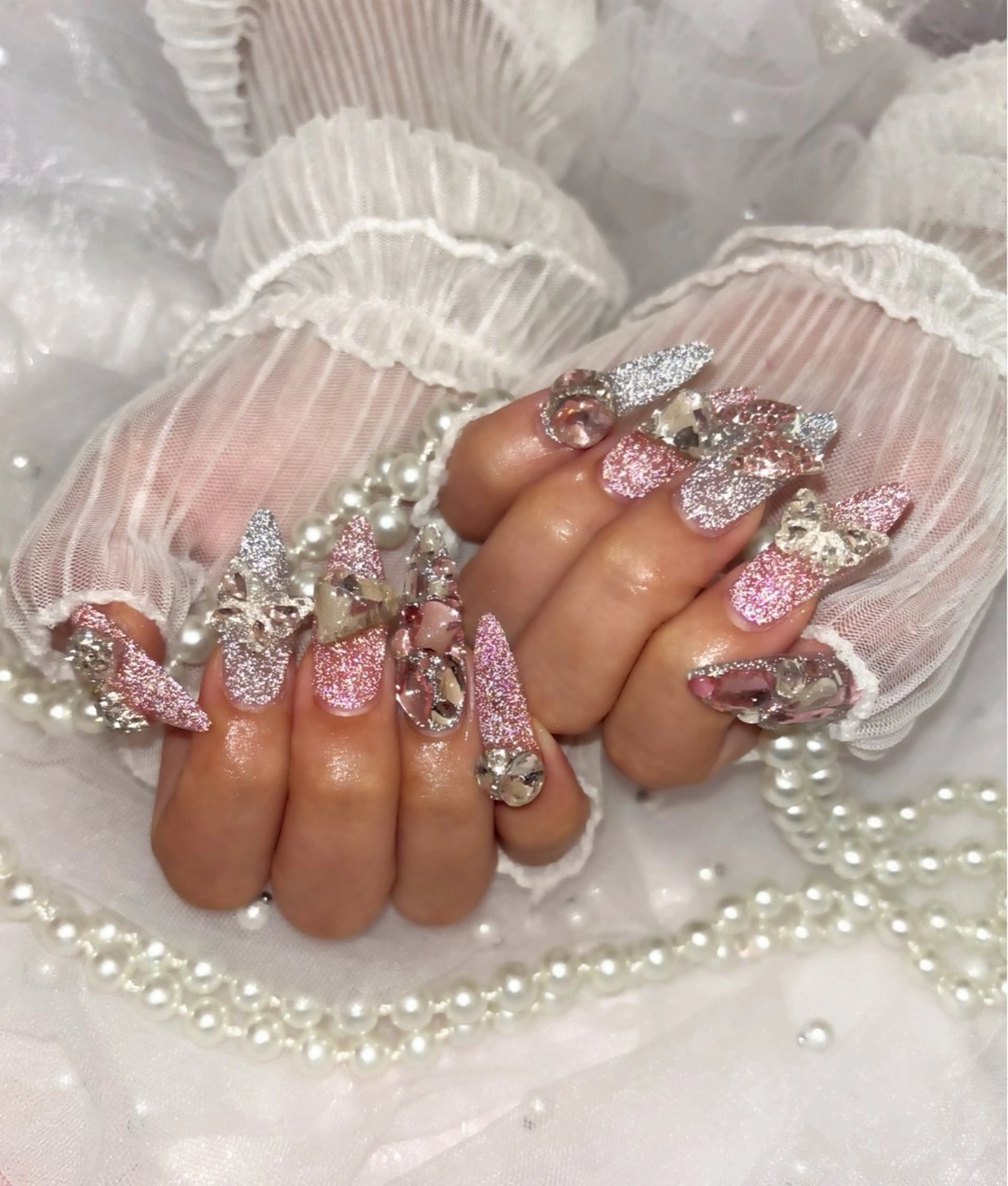 ネイル フラッシュネイル ハンドネイル Nail Salon macherieのネイルデザイン