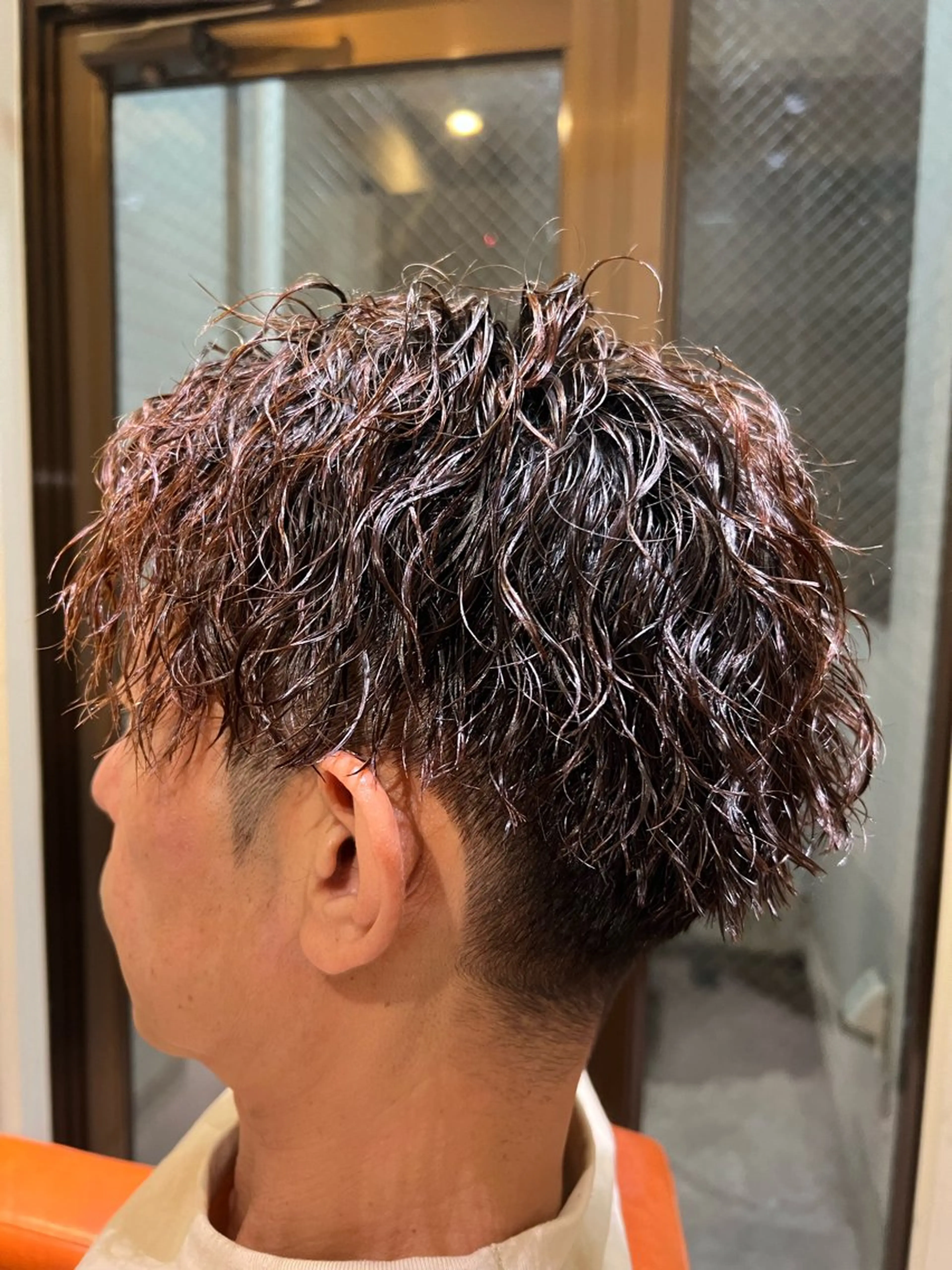 ミディアム パーマ メンズ ミディアムパーマ メンズパーマ メンズパーマ特化型 ✂️Yusuke✂️のヘアスタイル