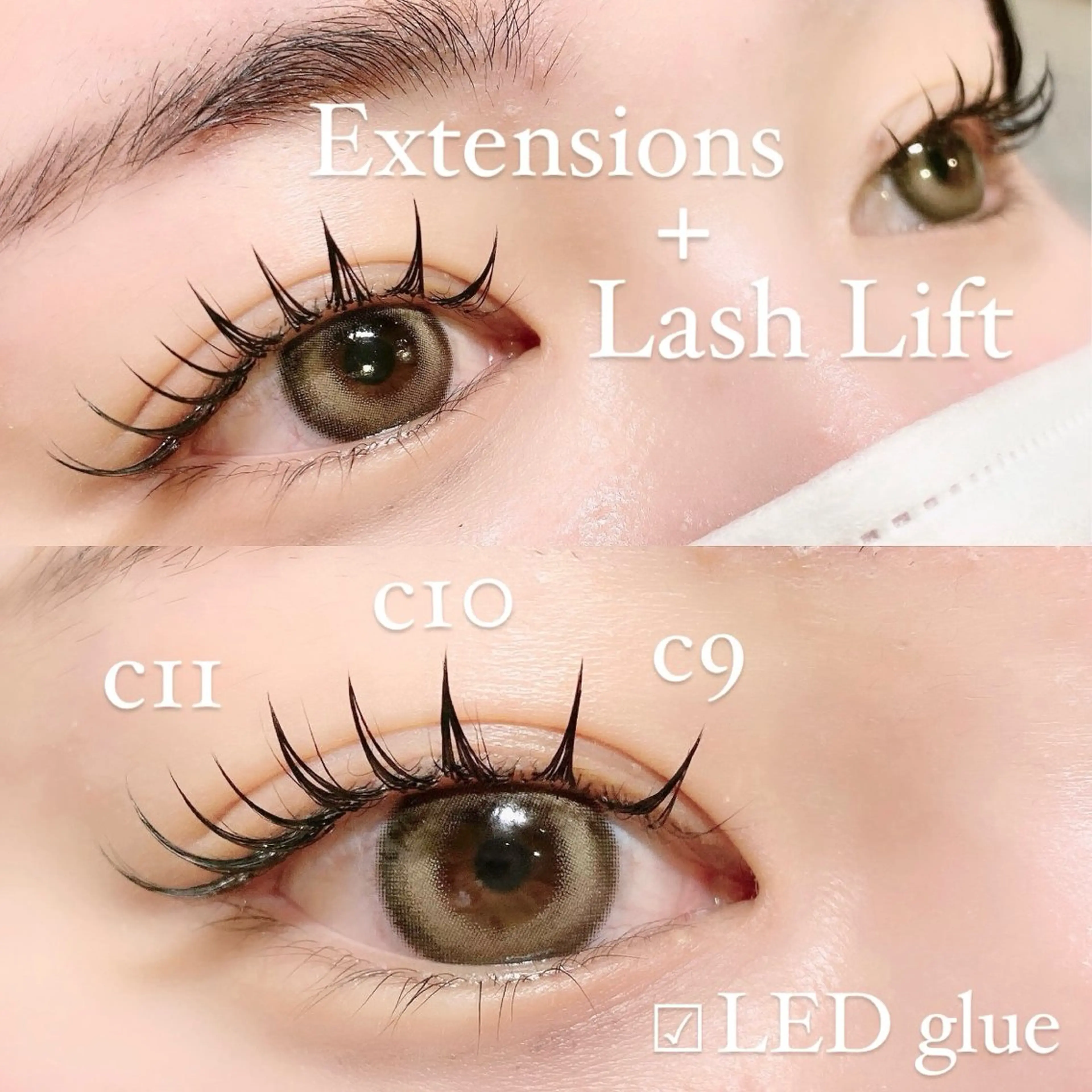 🎀最新パリエク(エクパーマ)🎀120分付け放題(120​〜​140本目安)¥13,000の写真