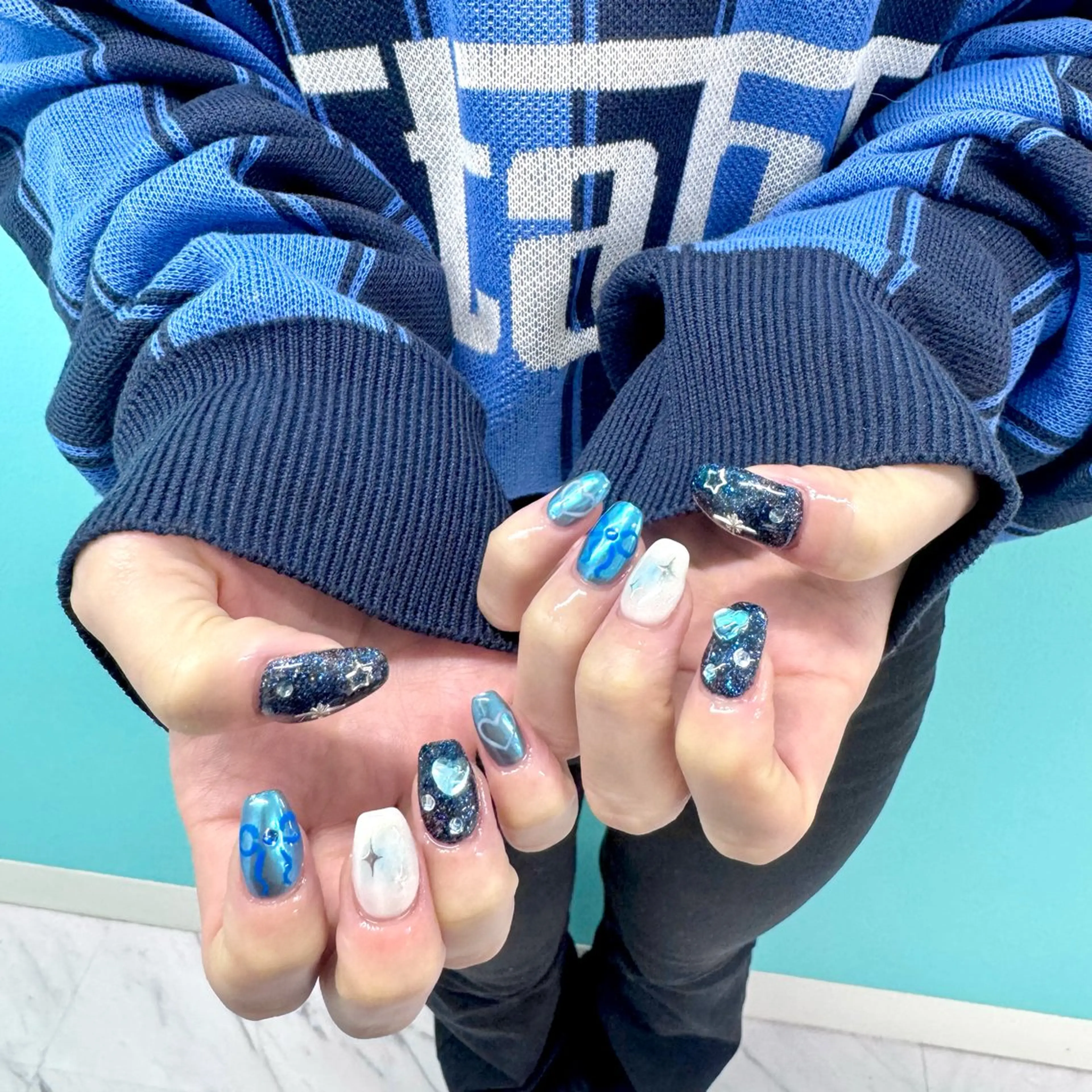 ネイル 山岸 夏菜のネイルデザイン