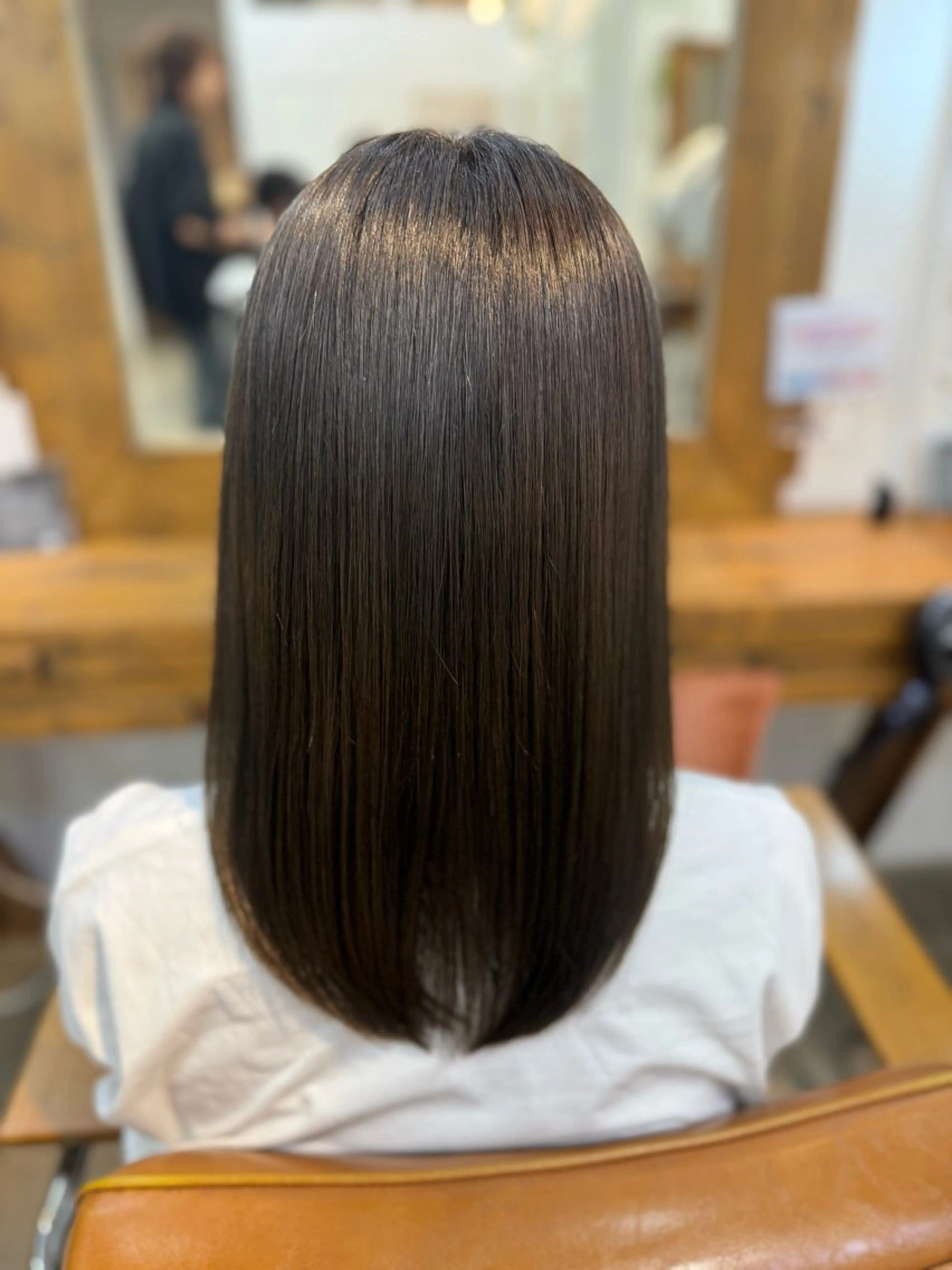 セミロング カラー 縮毛矯正/髪質改善/ 佐々木大輔のヘアスタイル