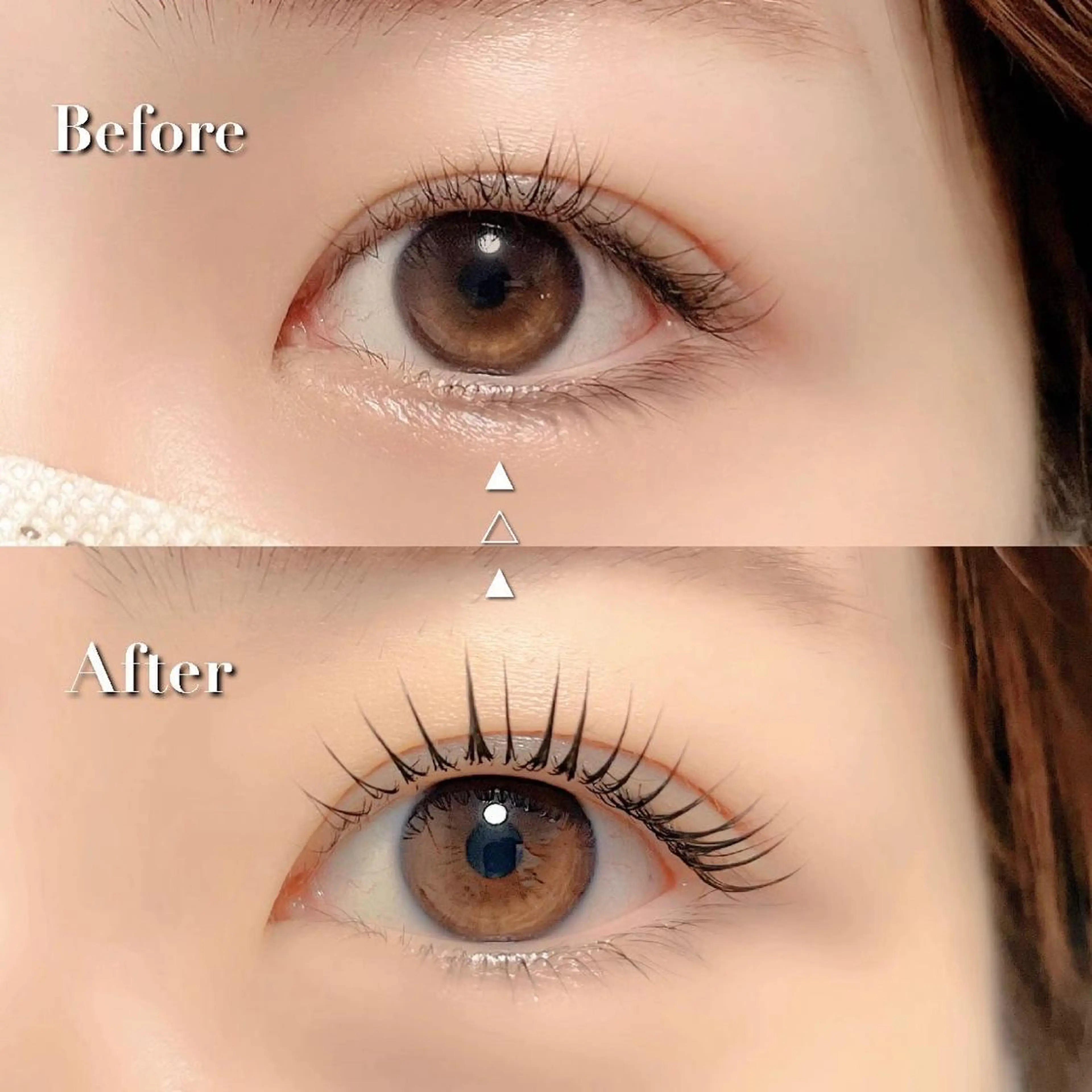 マツエク・マツパ マツパ mignon eye YUKINOのマツエク・マツパデザイン