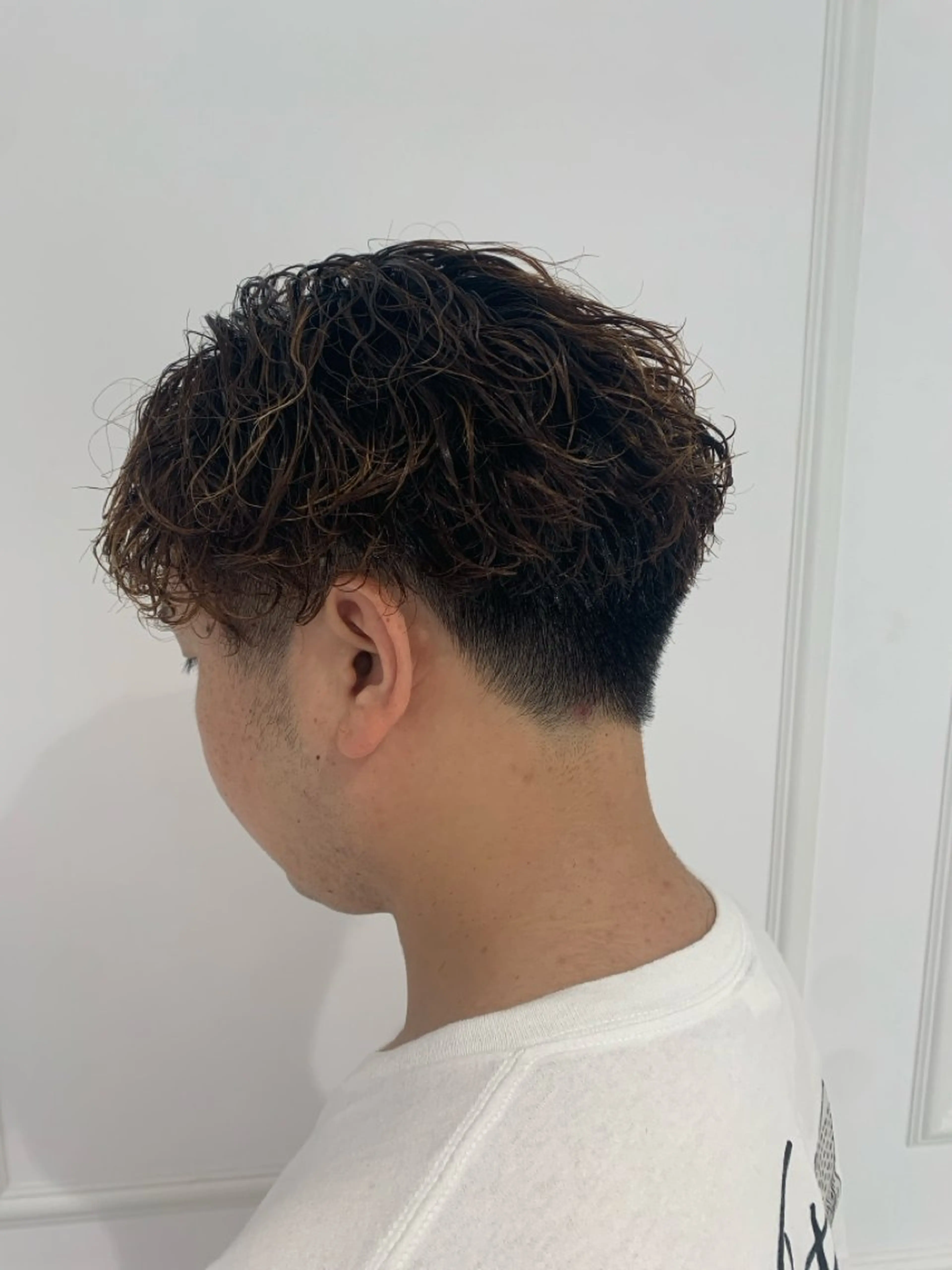 パーマ メンズ なりたいを叶える /町野 朝哉のヘアスタイル