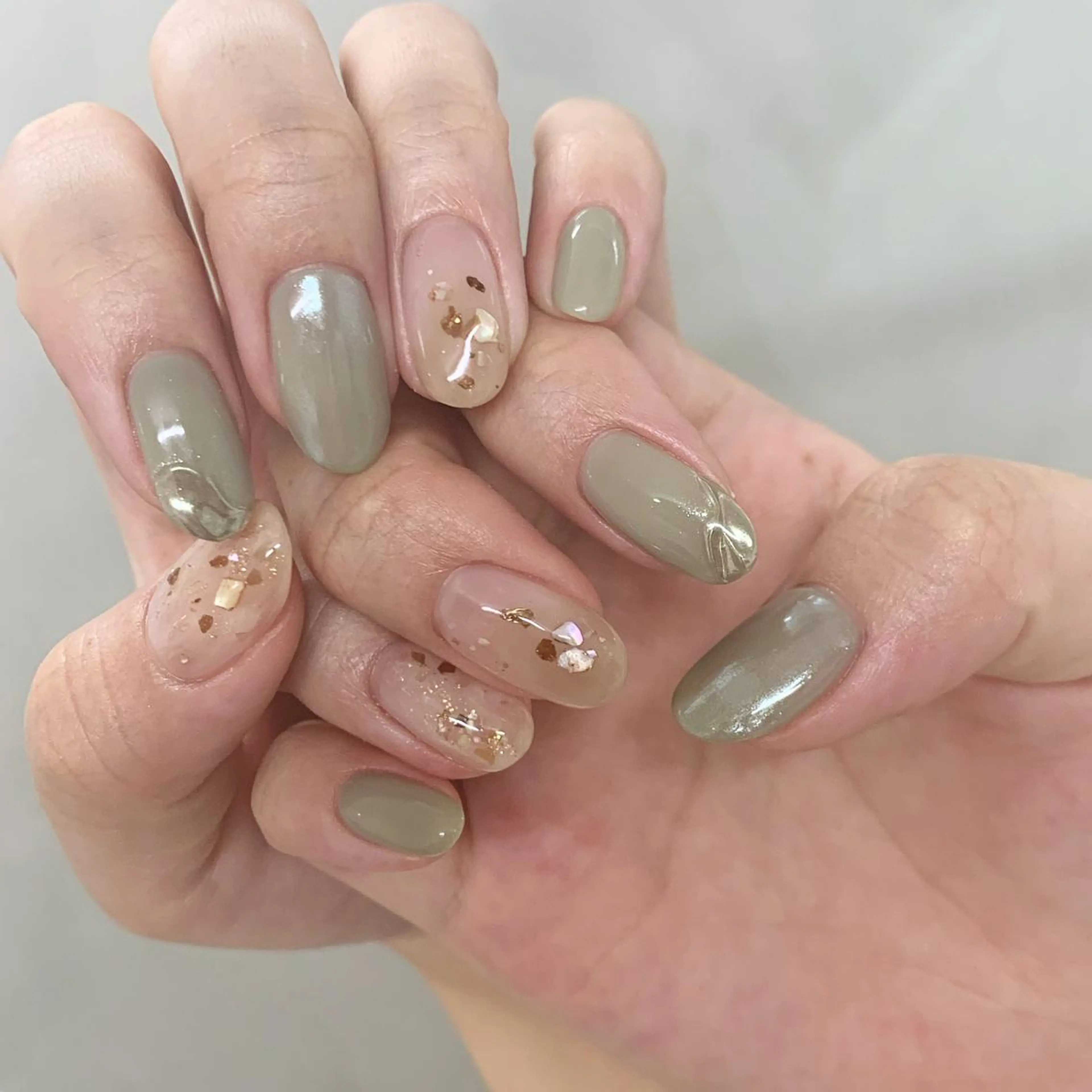 ネイル ハンドネイル 新宿ニュアンスネイル makotoのネイルデザイン