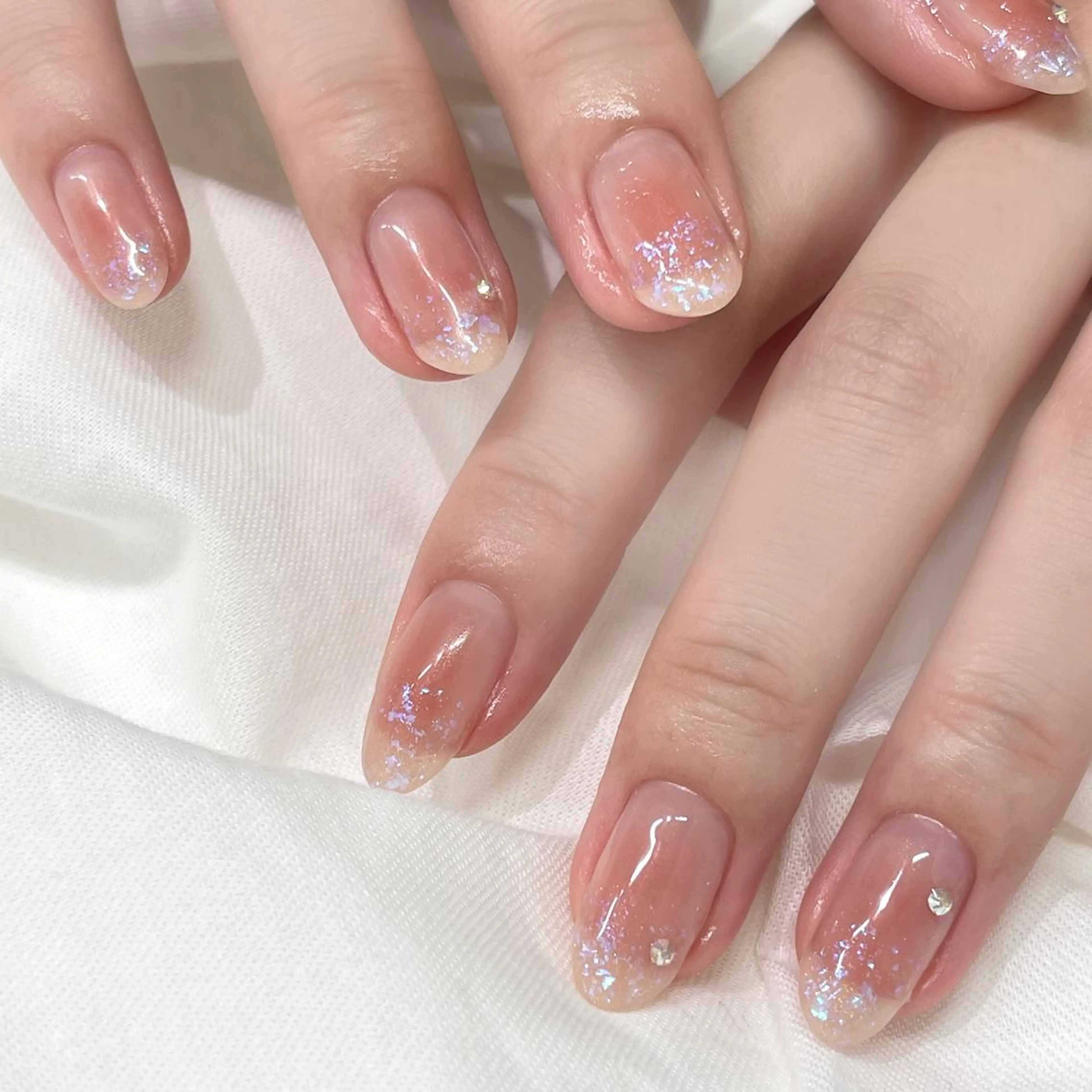 ネイル ハンドネイル 新宿代々木/ちゅるん キレイめ/miriのネイルデザイン