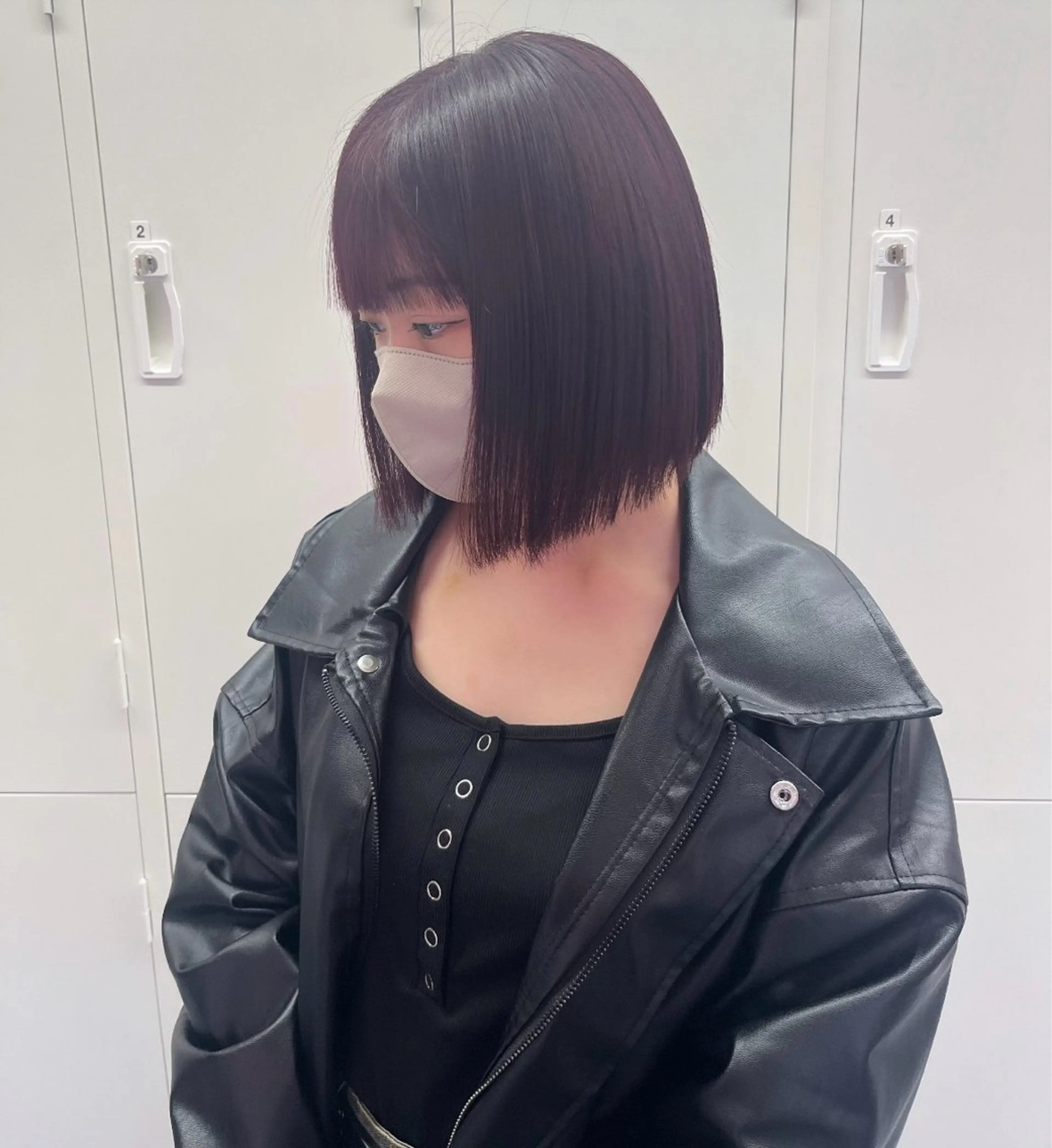 ミディアム カラー ラベンダーカラー ピンクカラー ピンクラベンダー カット ヘアカラー 🎀艶モテ/髪質改善 🎀♡𝒀𝑼𝑨♡のヘアスタイル