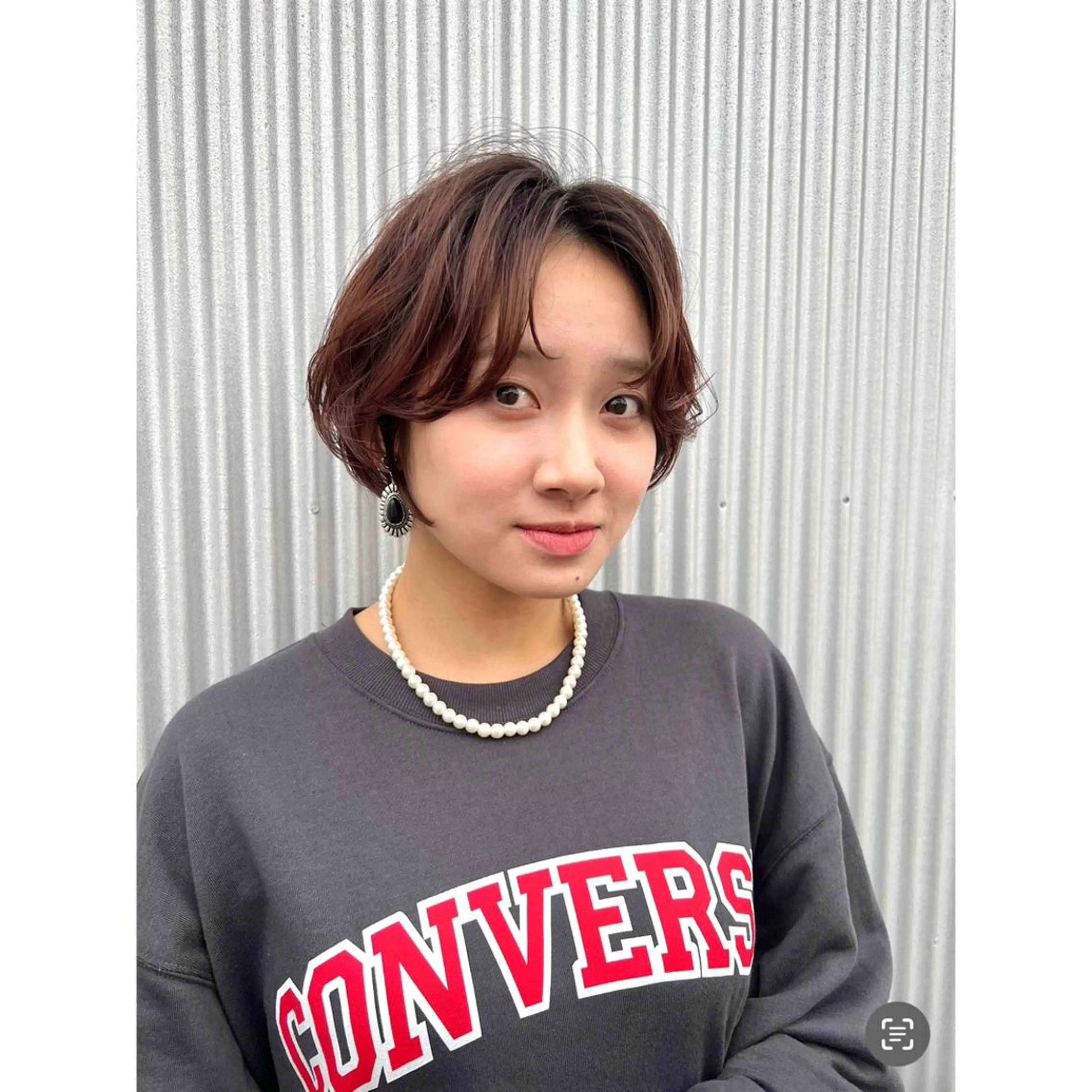 ショート 茅ヶ崎/ショートボブ /ハイトーン/片野のヘアスタイル