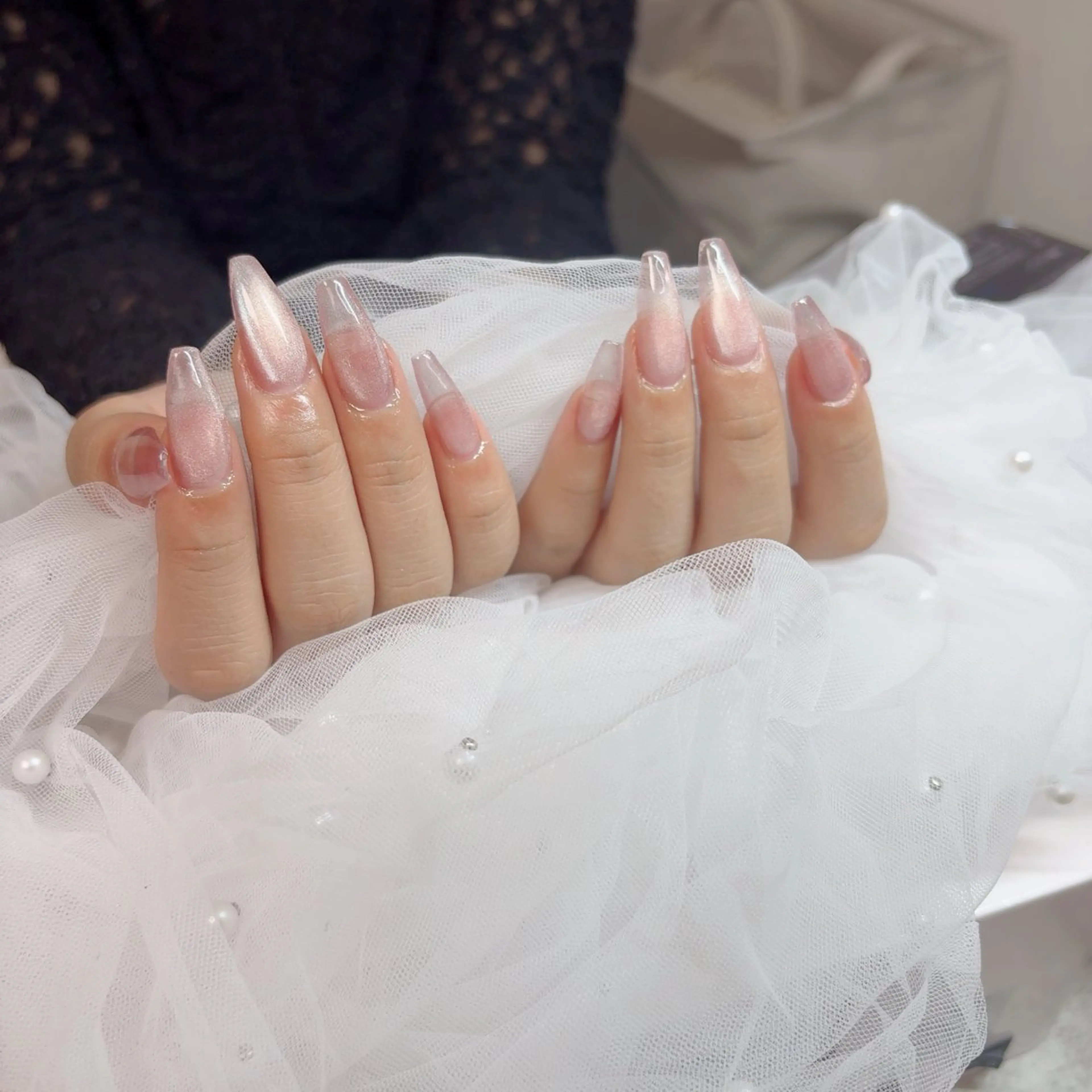 ネイル ハンドネイル 黒須莉奈 IRYのネイルデザイン