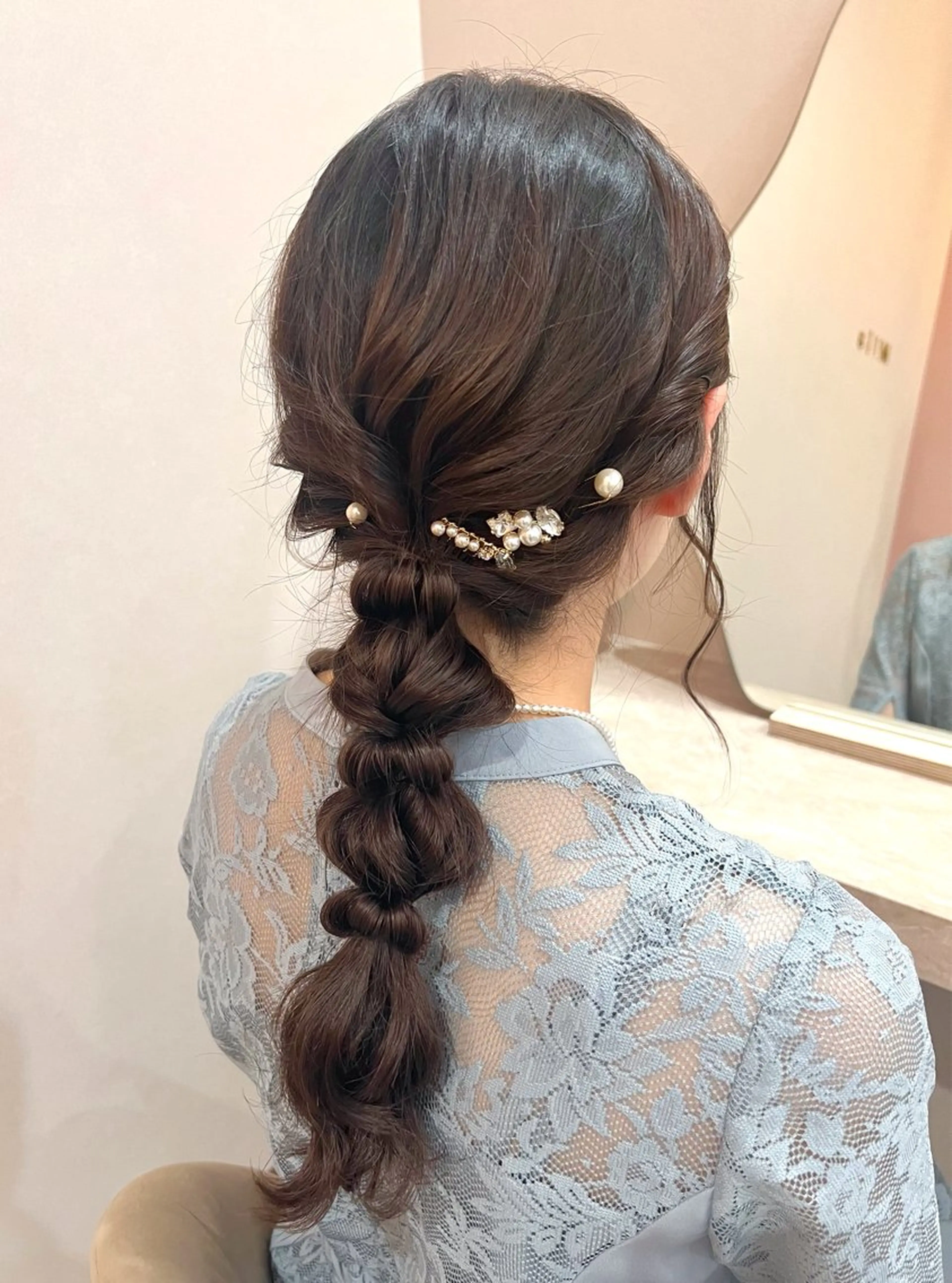 ヘアアレンジ エクステ＆ヘアセット Milaのヘアスタイル