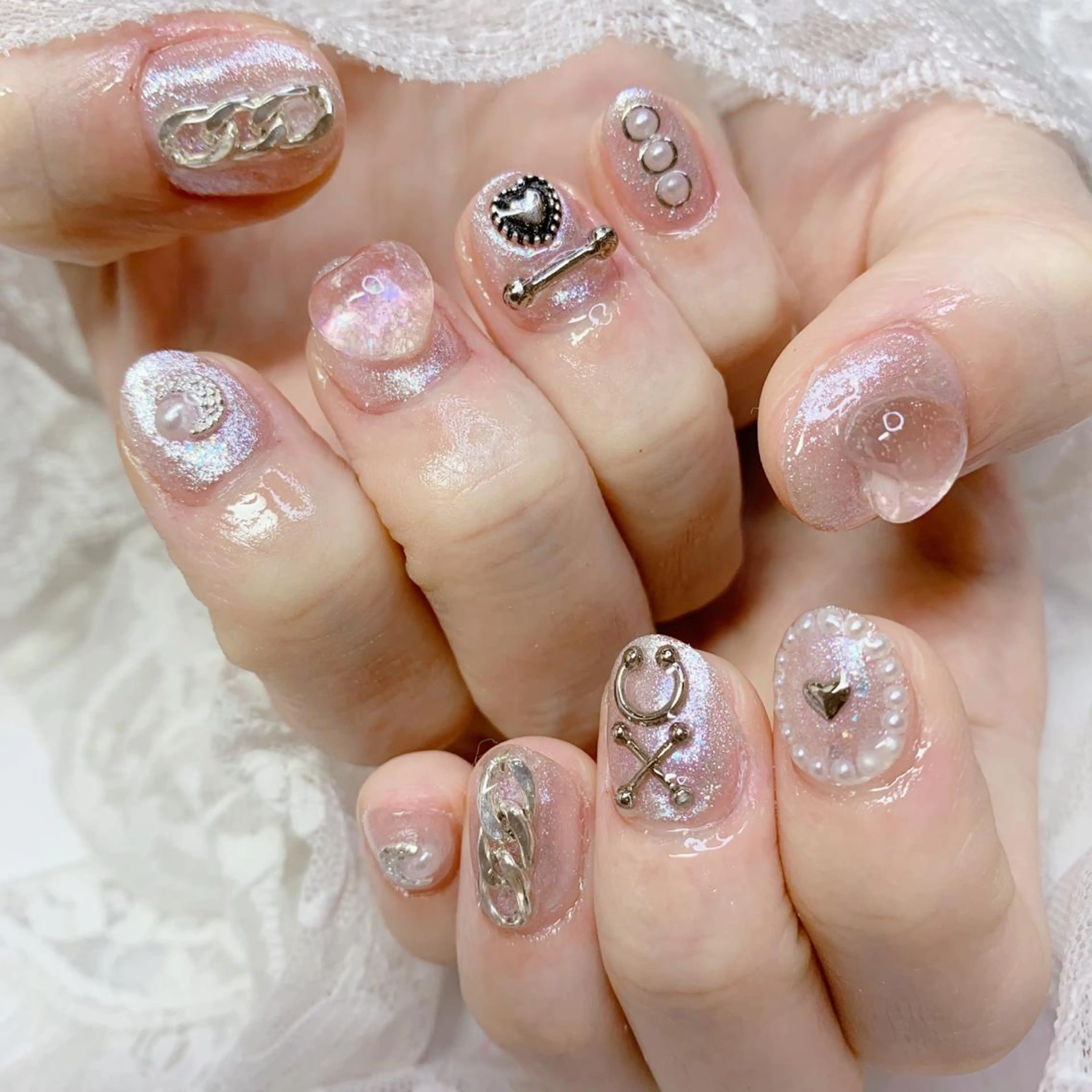 ネイル ハンドネイル La neige* yuki 🐩🌙のネイルデザイン