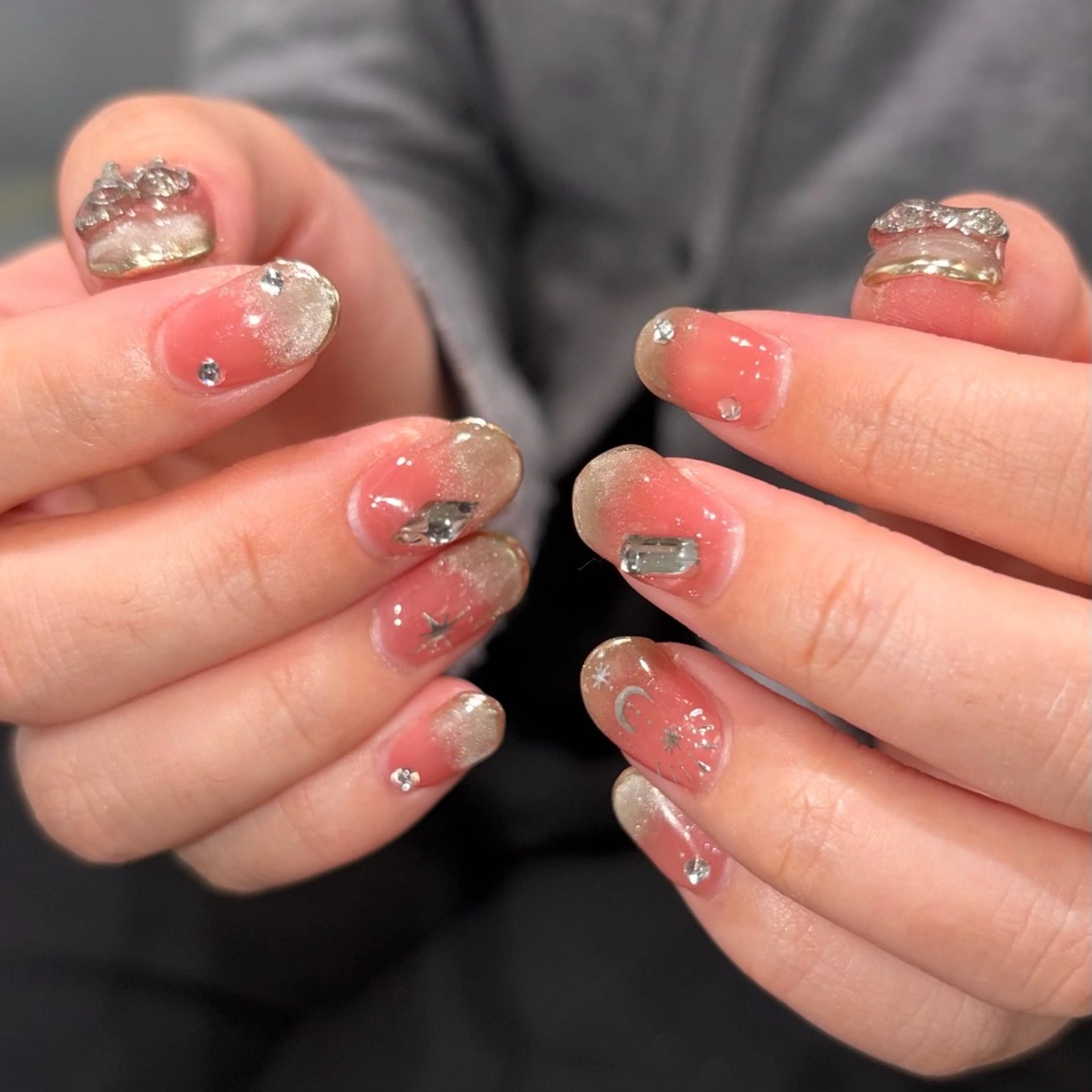 ネイル ハンドネイル ハイトーン/ ネイル💅まりなのヘアスタイル