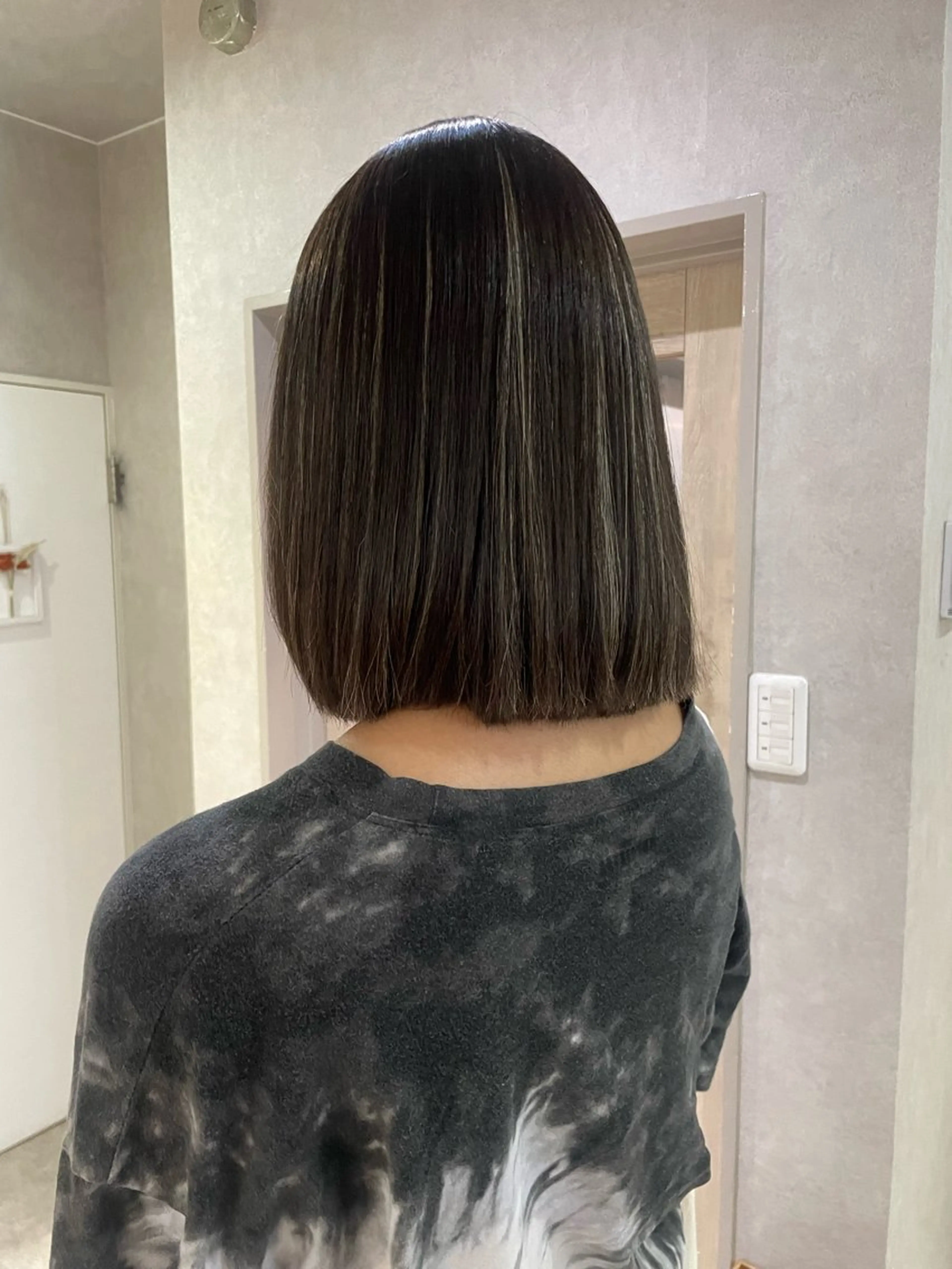 ミディアム 縮毛矯正 トリートメント 縮毛矯正 髪質改善/Bloss om🌷高橋沙衣のヘアスタイル