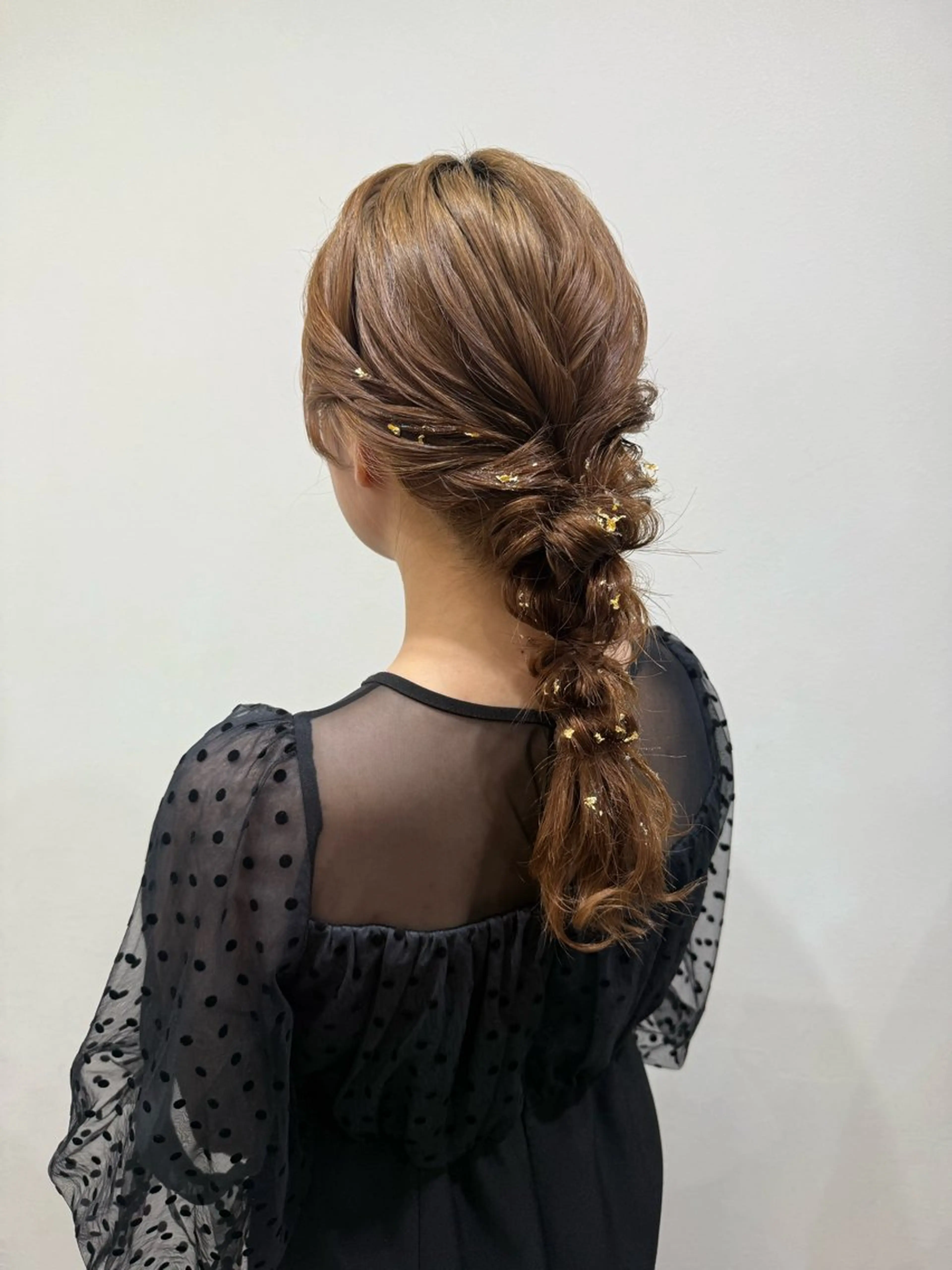 ロング ヘアアレンジ ヘアセット 韓国風パーマ/ヘア セット/店長みづきのヘアスタイル