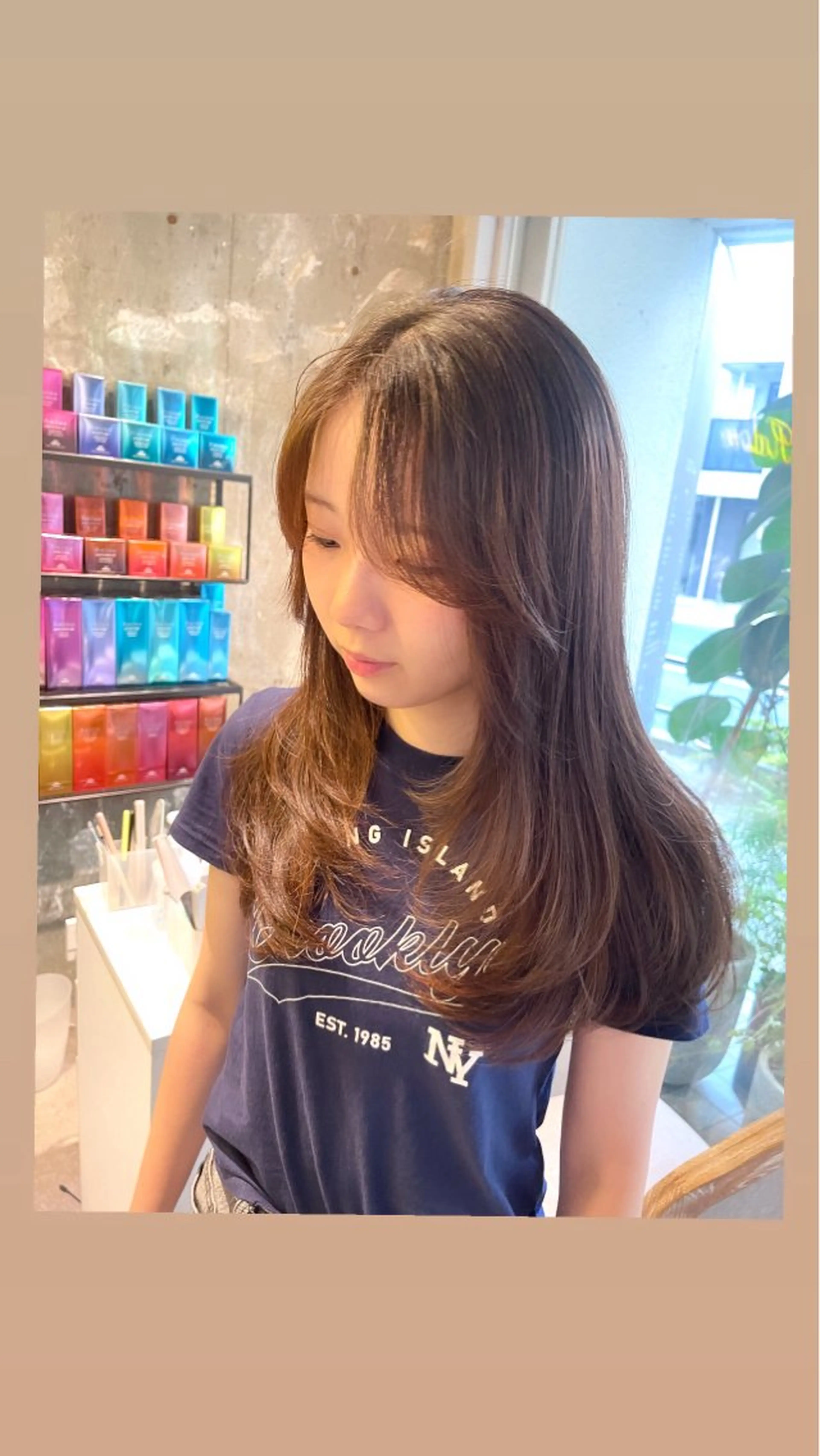 ロング レイヤーカット ano ♡のヘアスタイル