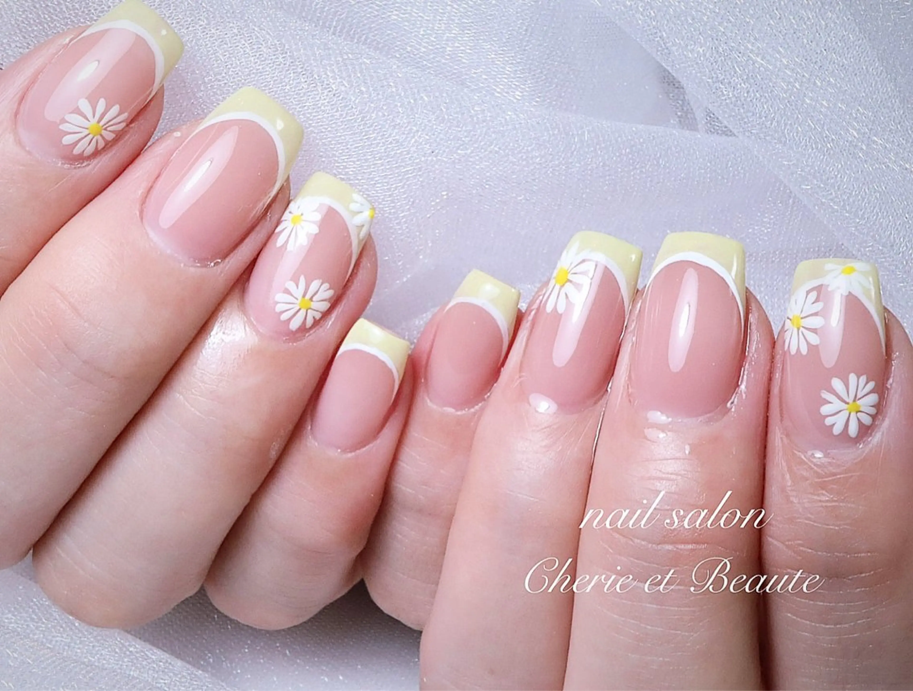 ネイル アートネイル フレンチネイル nail salon シェリーのネイルデザイン