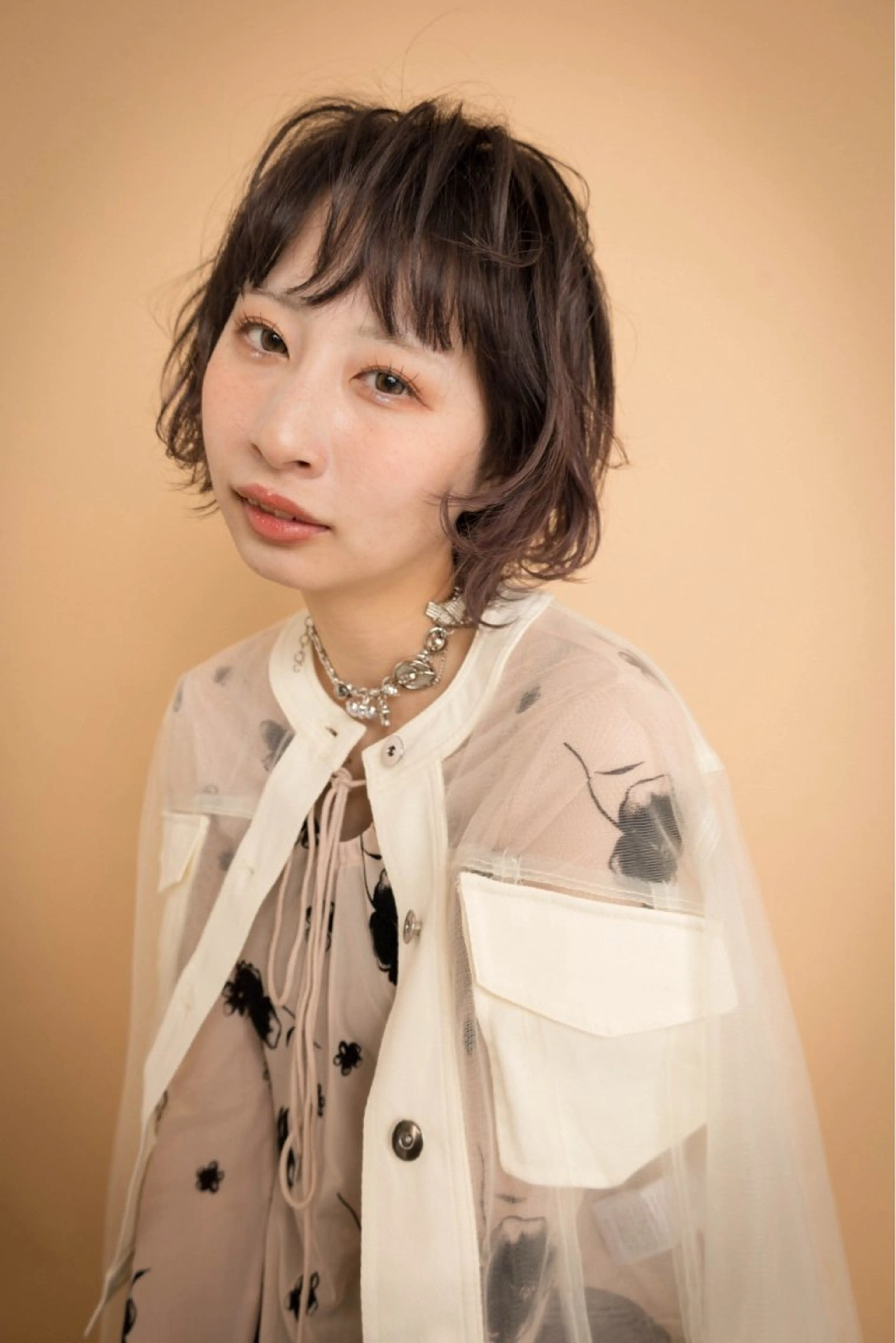 ショート 🌿透明感カラー 松本麻里奈🌼のヘアスタイル