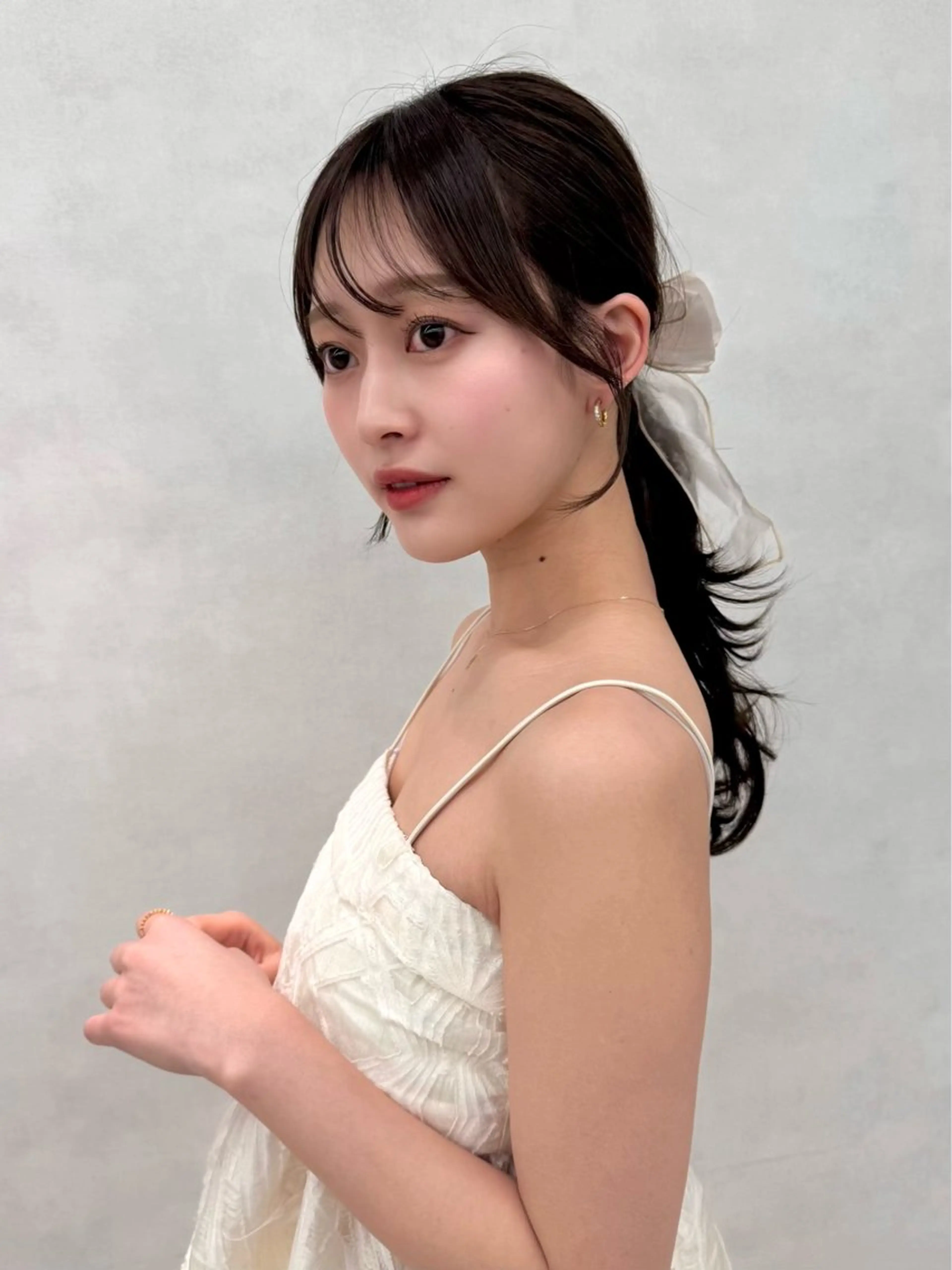 ロング 顔周り🇰🇷韓国 レイヤー/いづみ💞のヘアスタイル