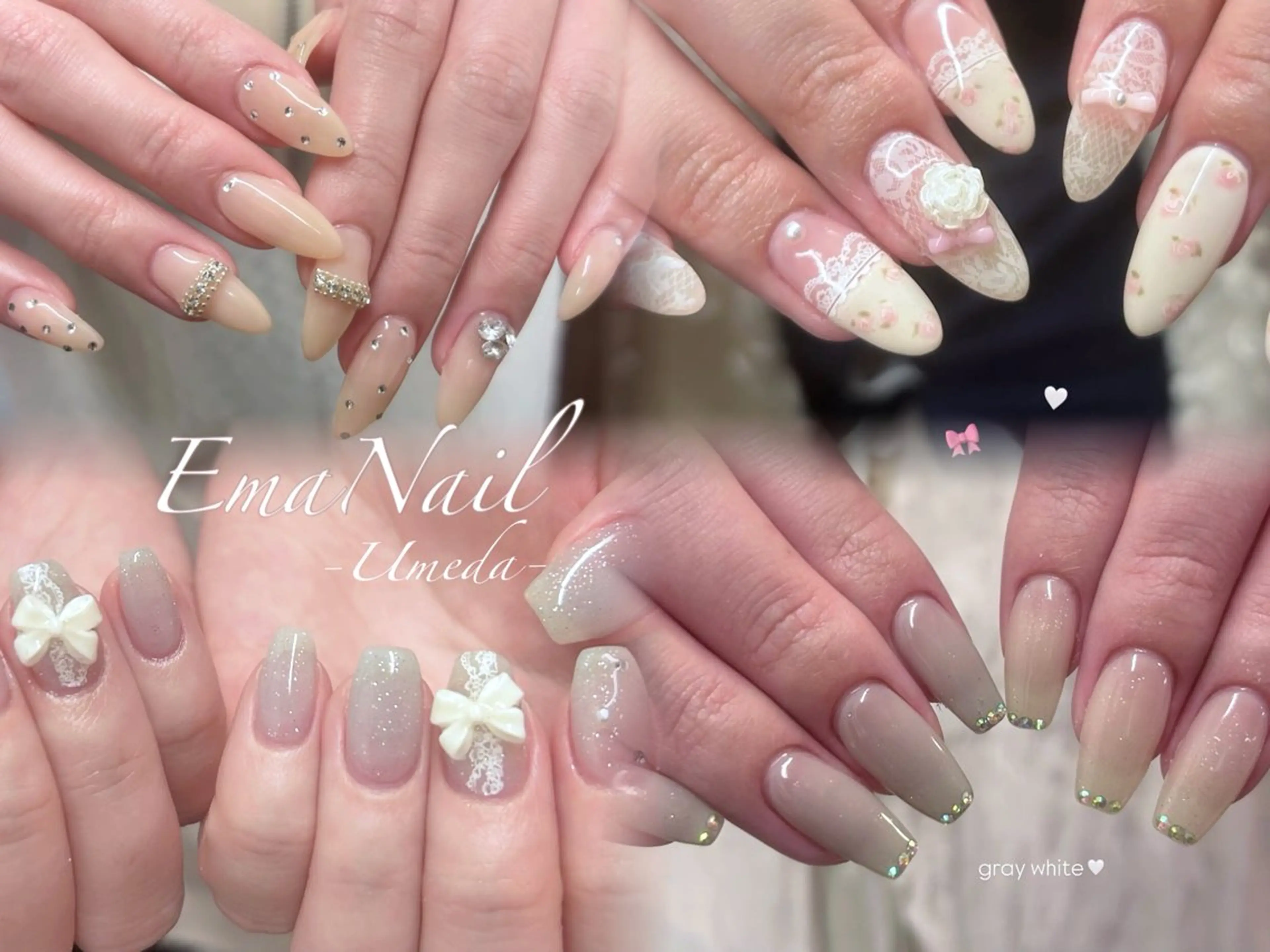 ネイル ハンドネイル EmaNail🎀 Haaruのネイルデザイン