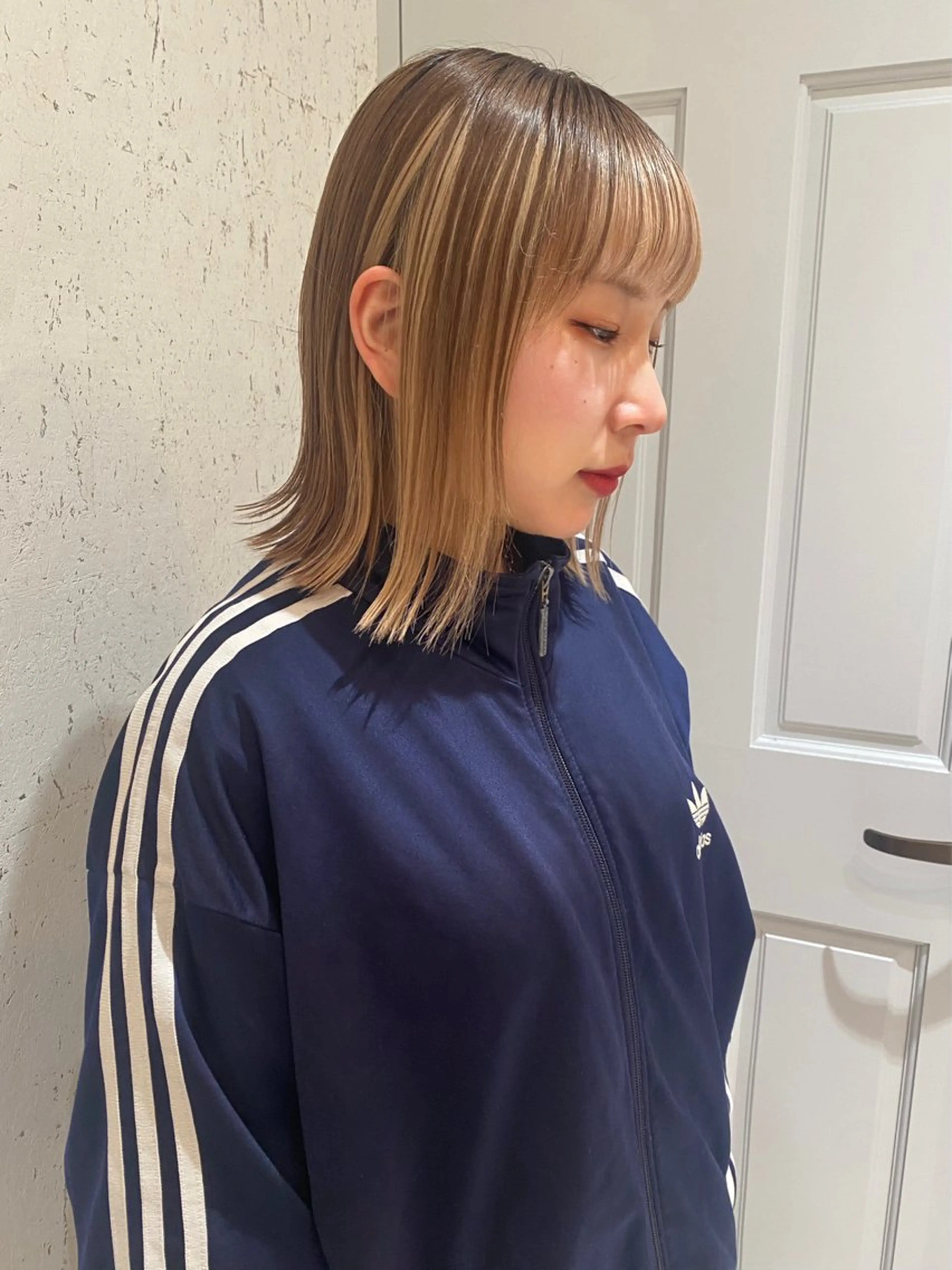 ミディアム カラー カット ヘアカラー トリートメント mai / linoah˚✧のヘアスタイル