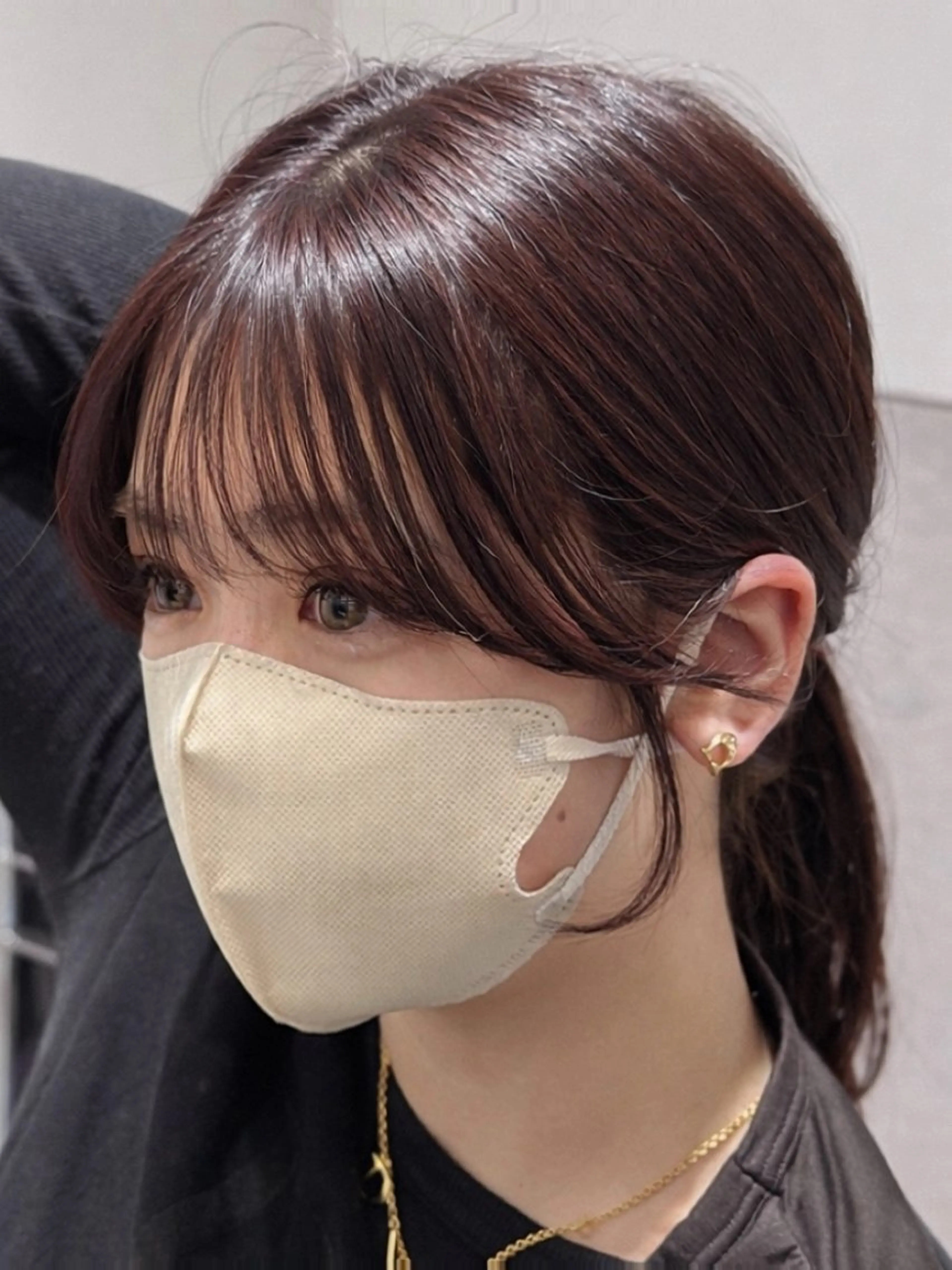 セミロング 映える顔まわり/前髪 特化 💗 ユキマのヘアスタイル