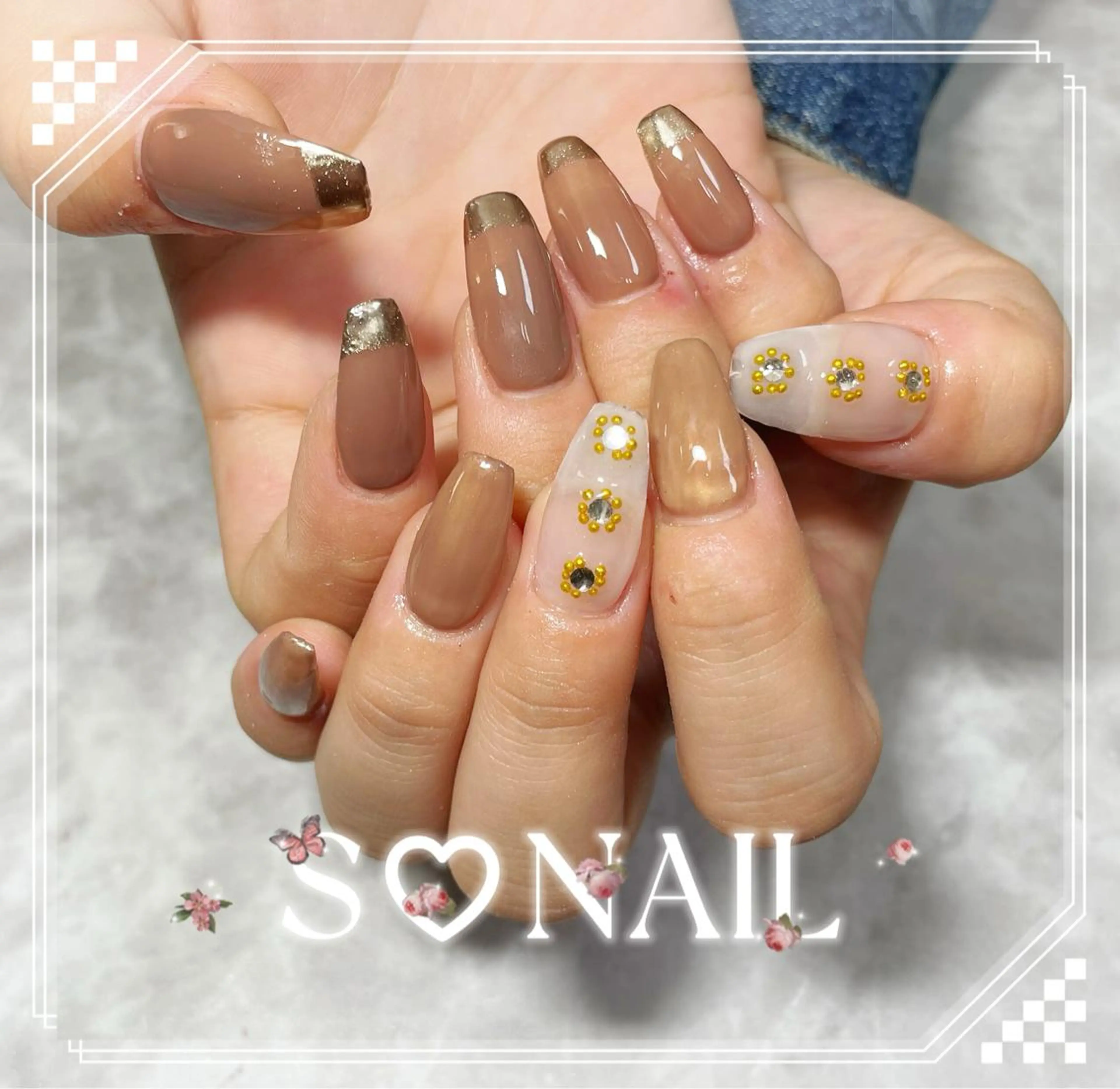 ネイル 持ち込み ハンドネイル S.NAIL Suuのネイルデザイン