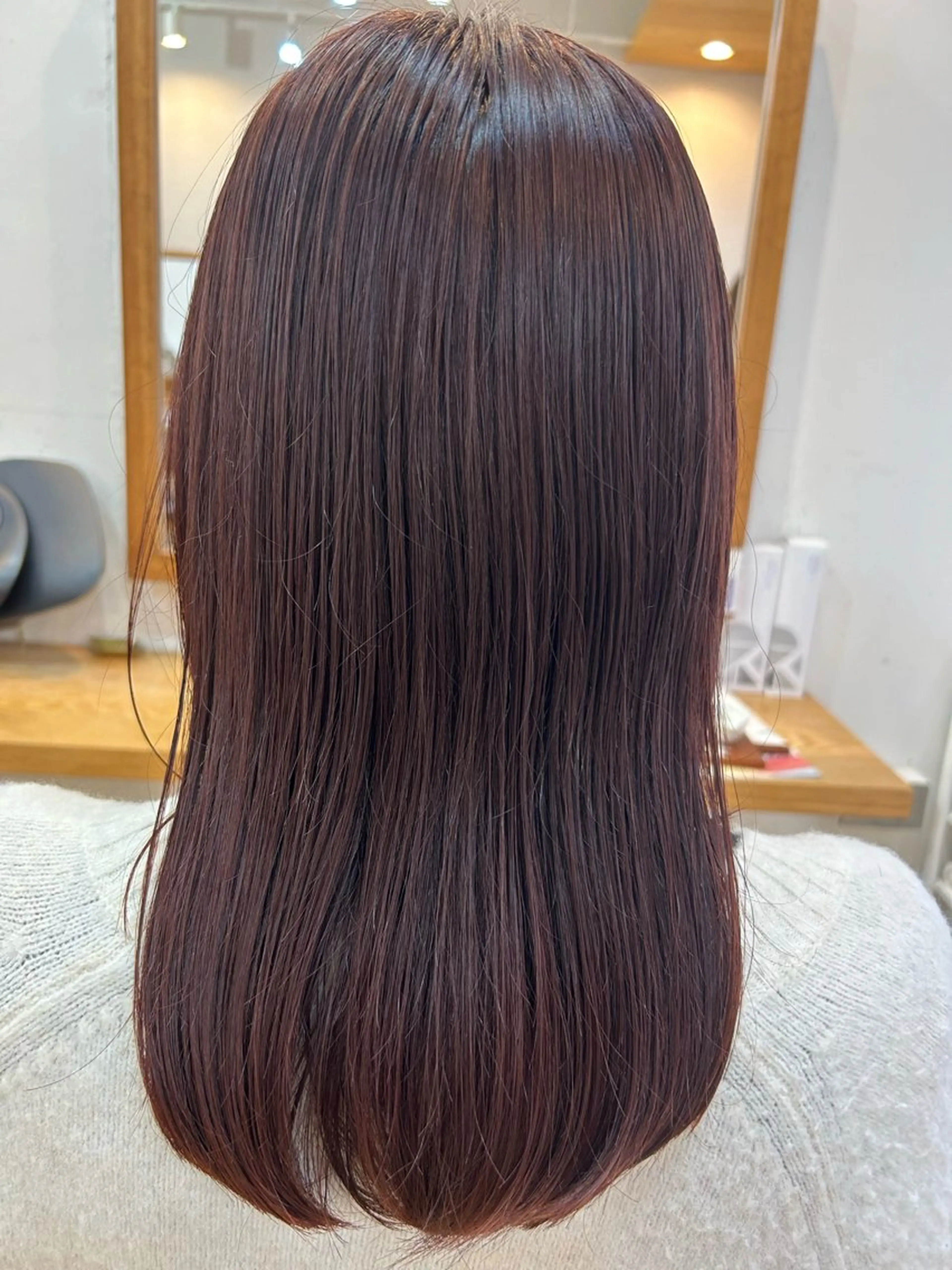 ロング カット ヘアカラー トリートメント 佐藤 かののヘアスタイル