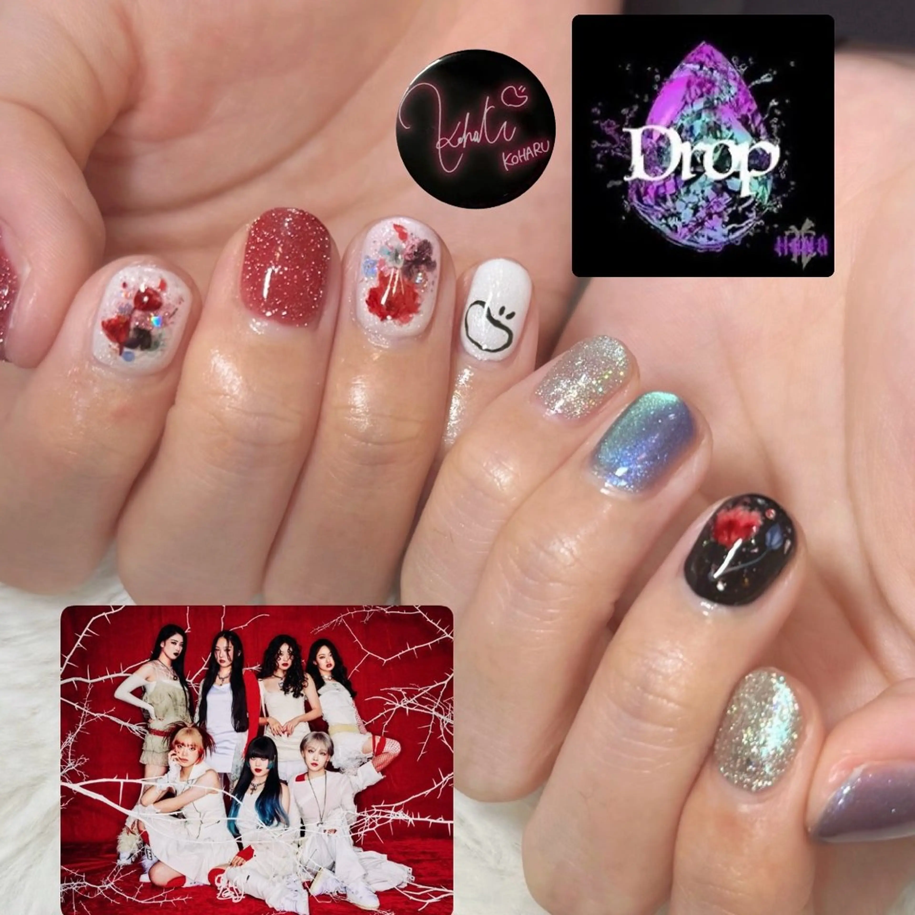 ネイル glossnail MIKIのネイルデザイン