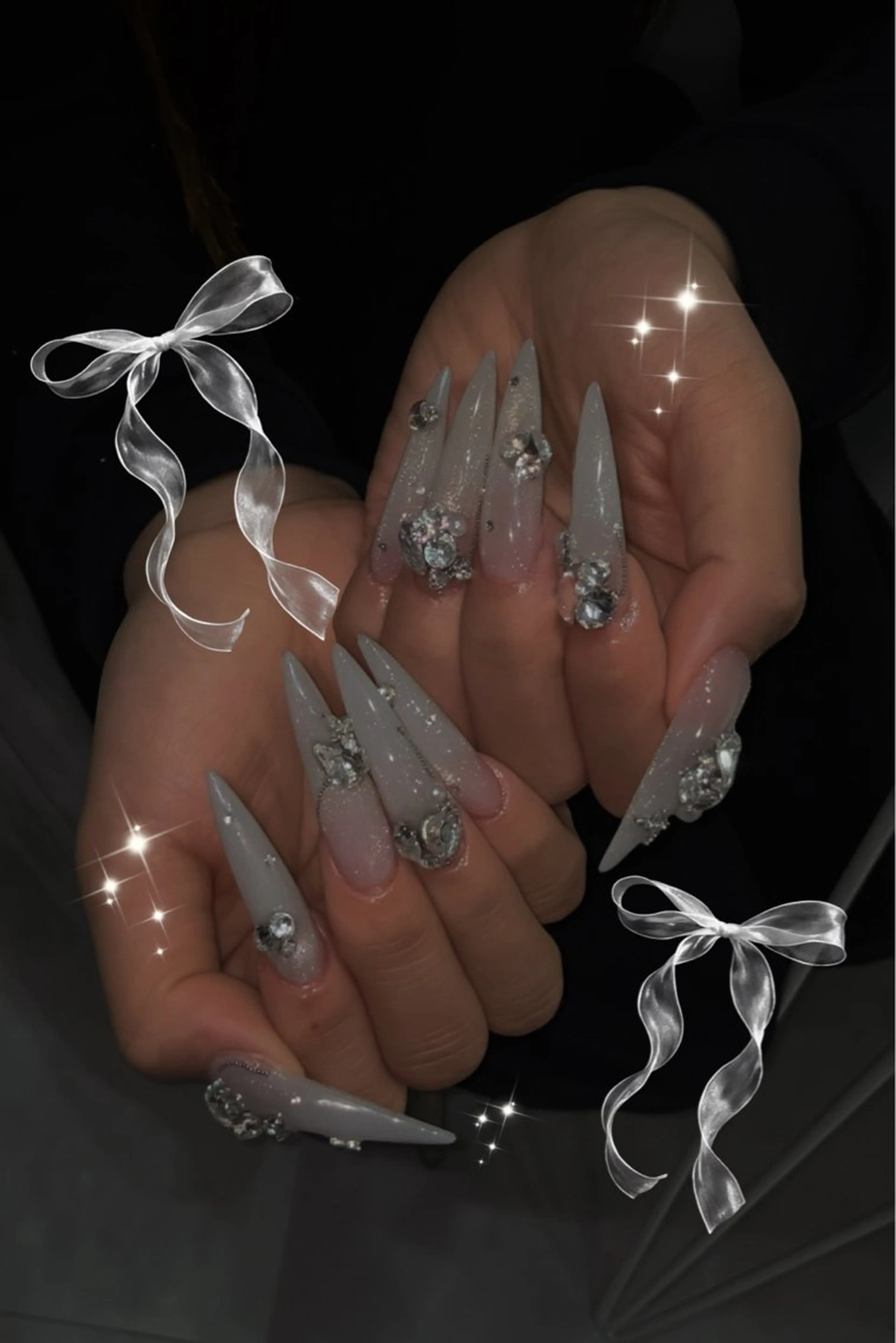 🩶gel-xアプレ10本【アートパーツつけ放題】の写真