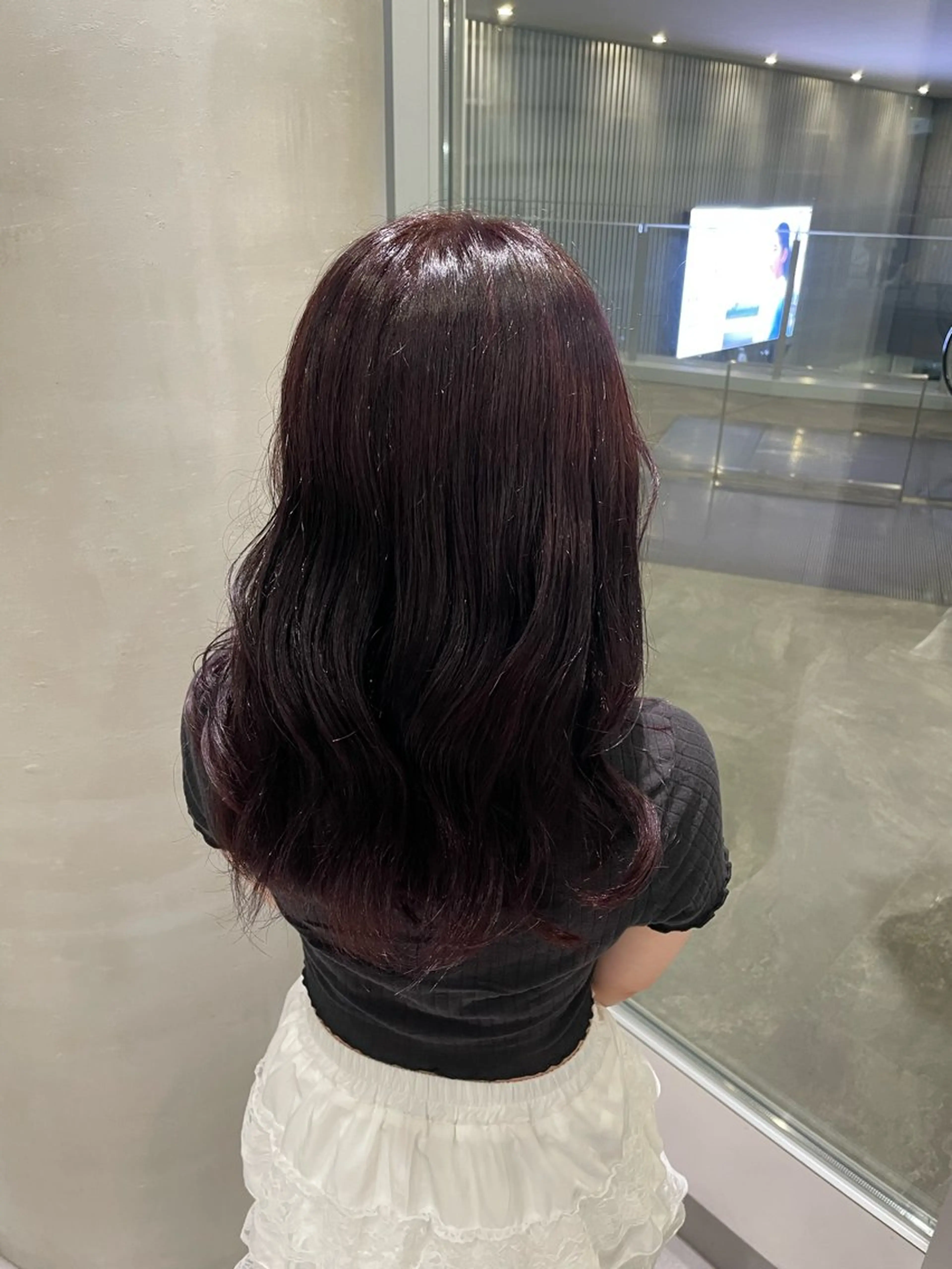 ロング カラー 佐藤彩野/艶カラー /透明感カラーのヘアスタイル