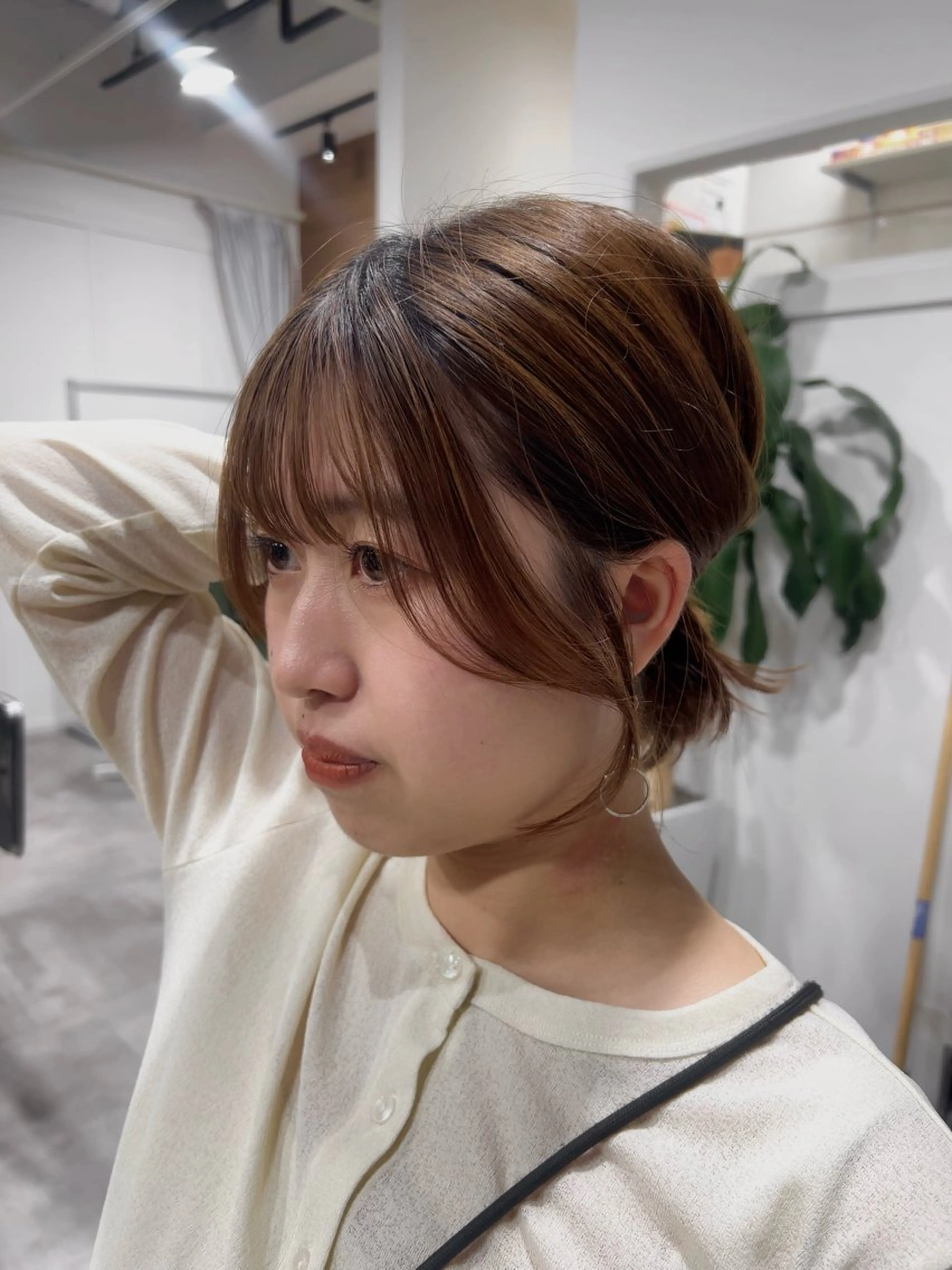【minimo限定✨️】顔周りカット+アディクシーカラー💖＋Aujua1step TRの写真
