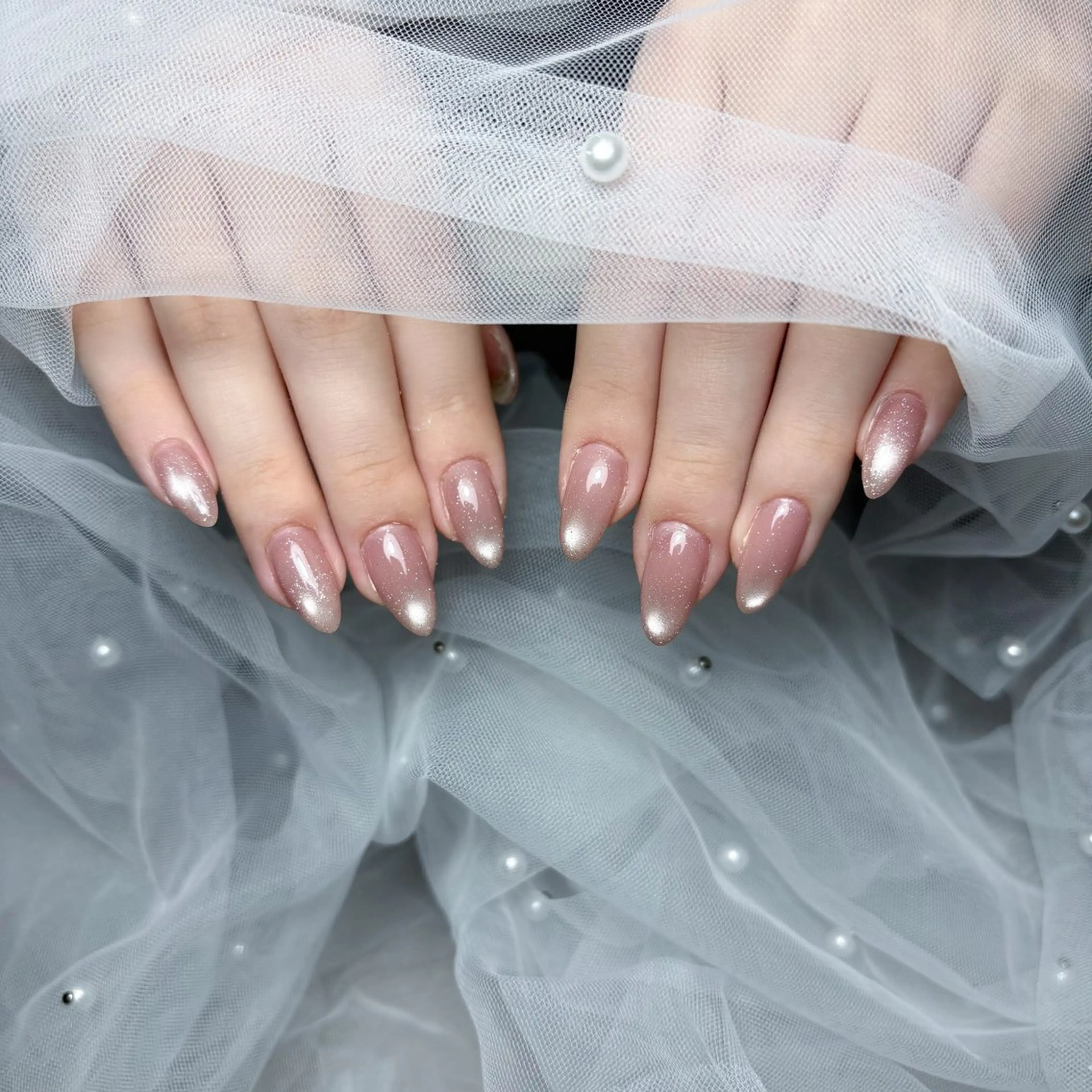 ネイル フラッシュネイル フラッシュマグ マグネットネイル ハンドネイル mimo*lash 🍒sakura🍒のマツエク・マツパデザイン