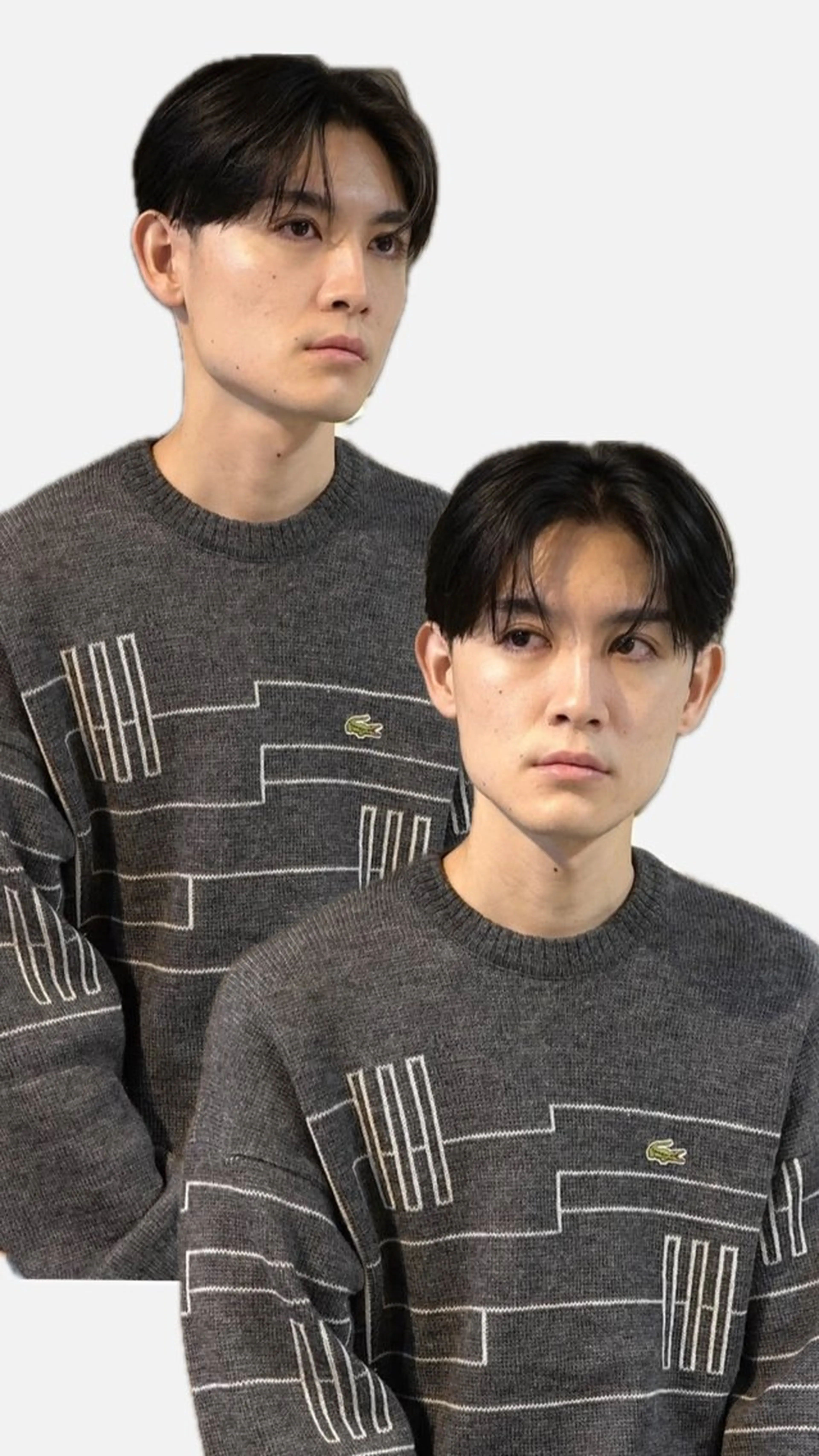 ショート メンズ センターパート メンズカット/表参道 渡邉真由のヘアスタイル