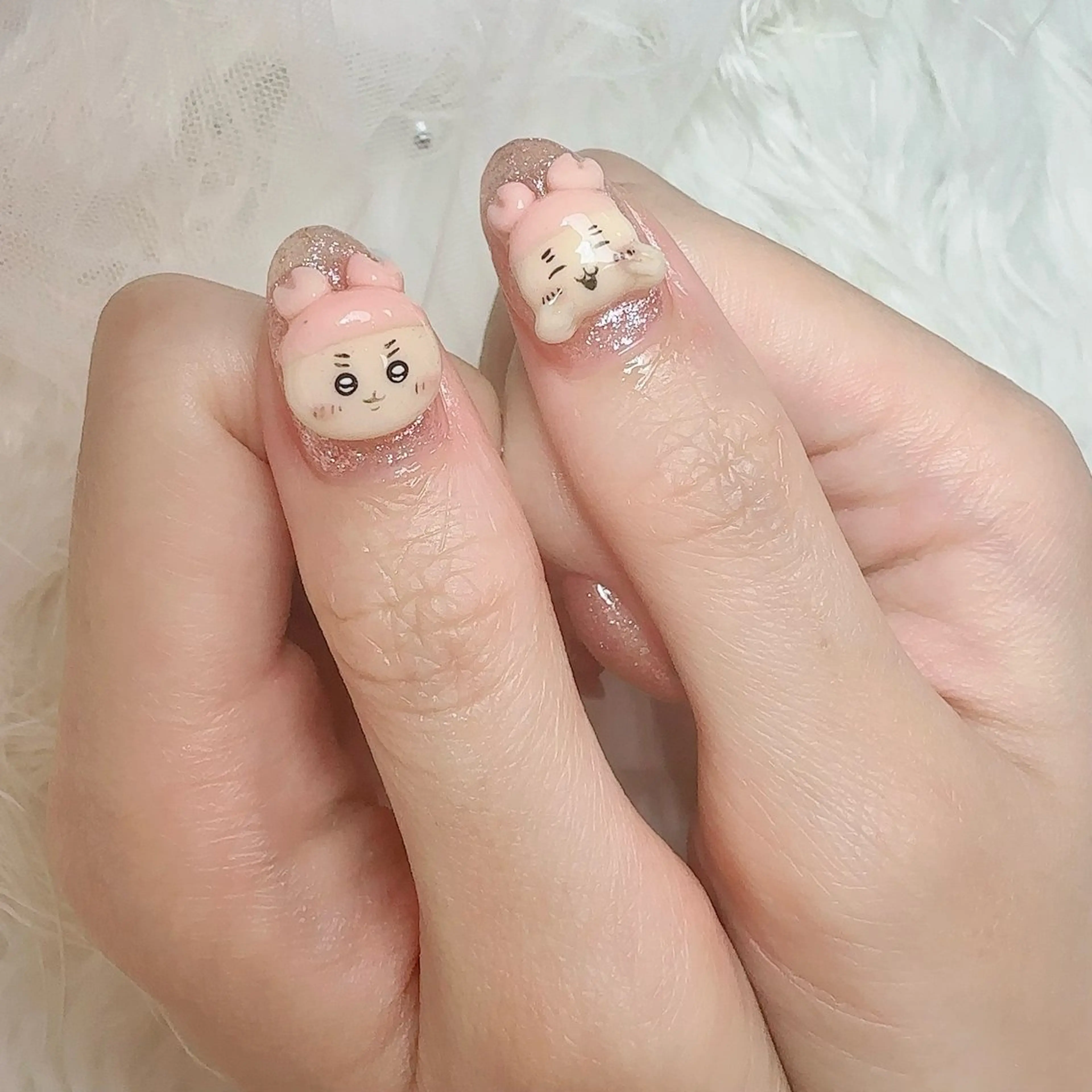 ネイル クリアネイル フットネイル フレンチネイル ジェルネイル 韓国ネイル nail salon Feerieのネイルデザイン