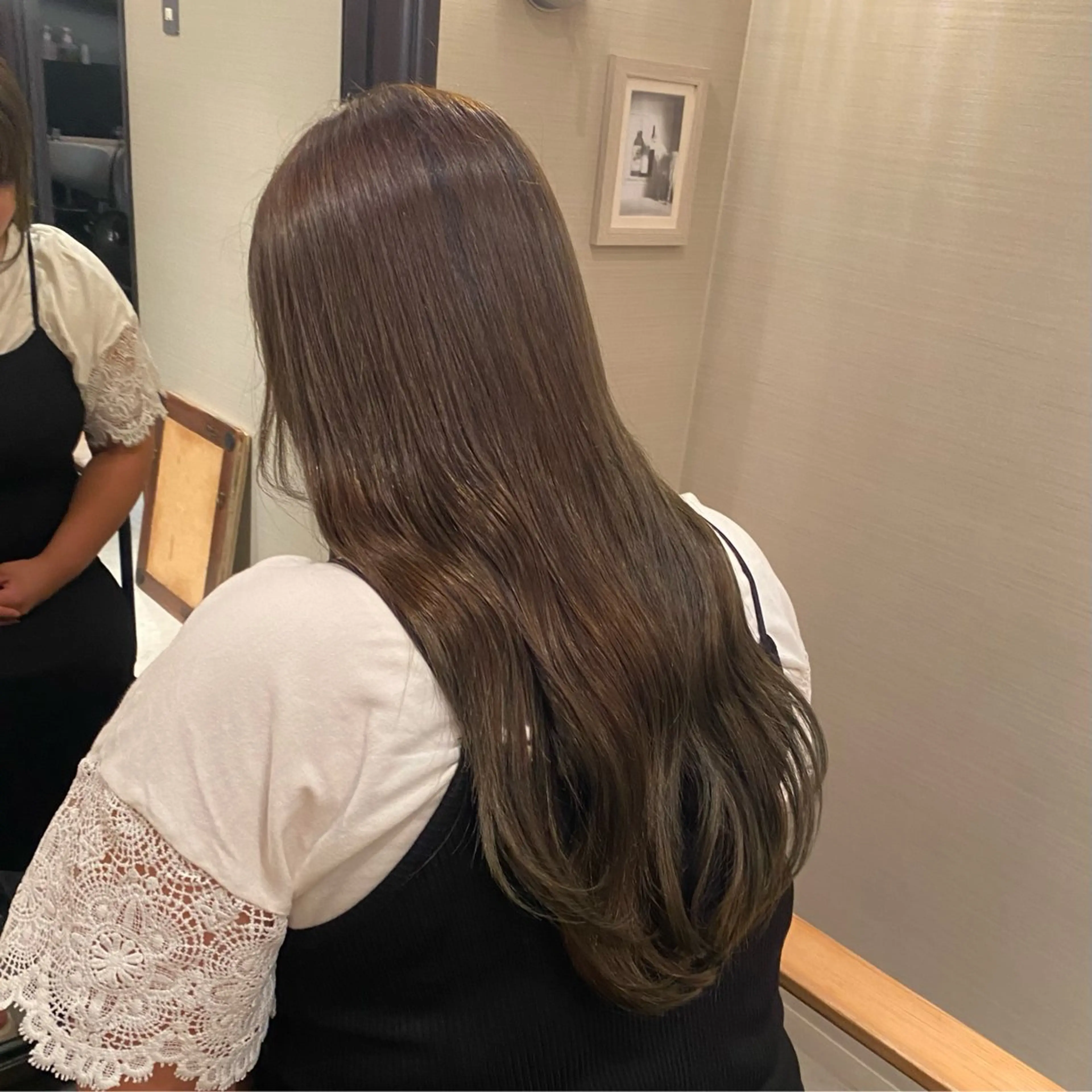 ロング 【髪質改善】カラー 韓国ヘア🎀RISAのヘアスタイル