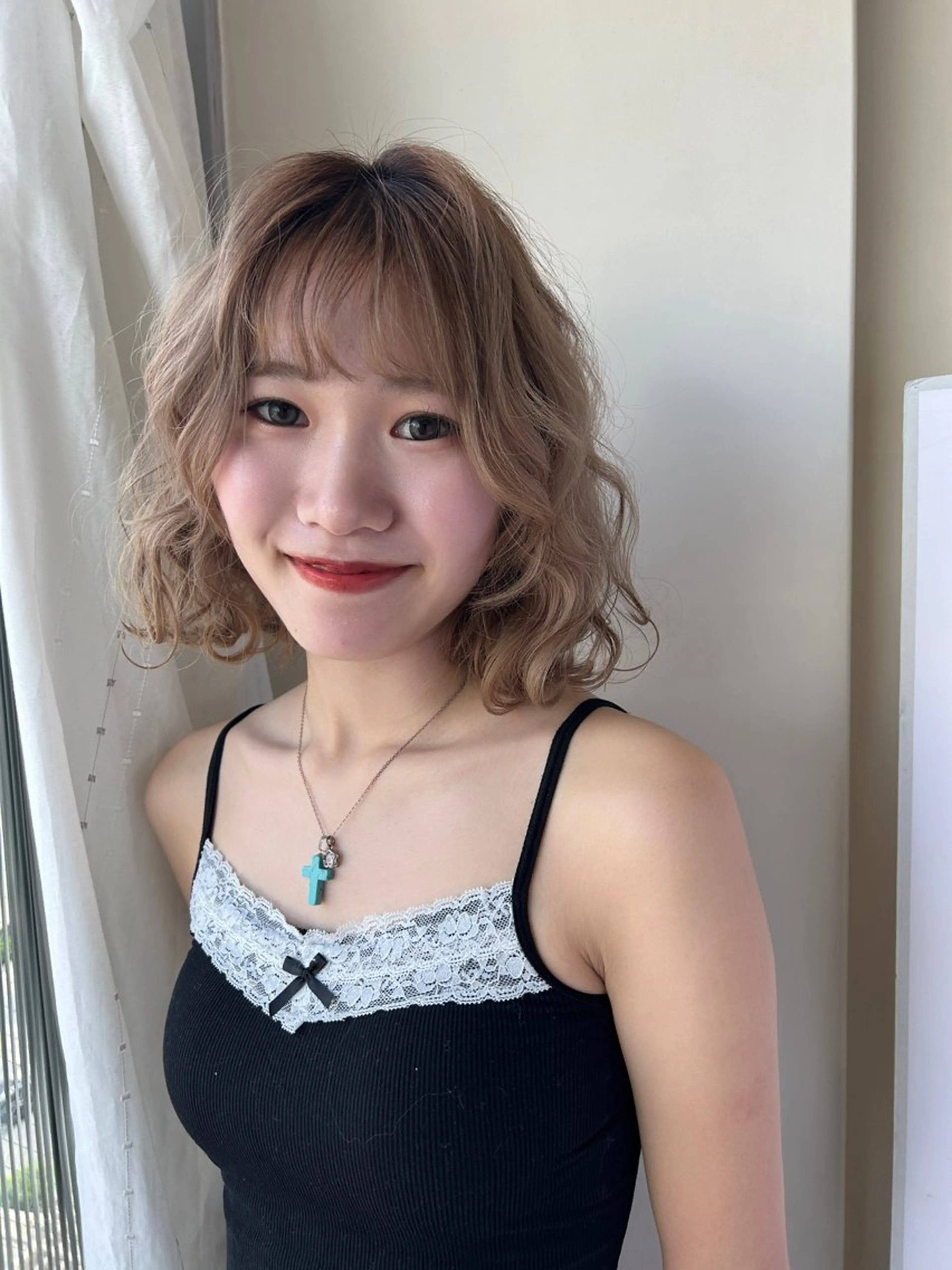 【人気No.1】🎀パツっと切りっぱなしボブカット＋クイックトリートメント🎀の写真