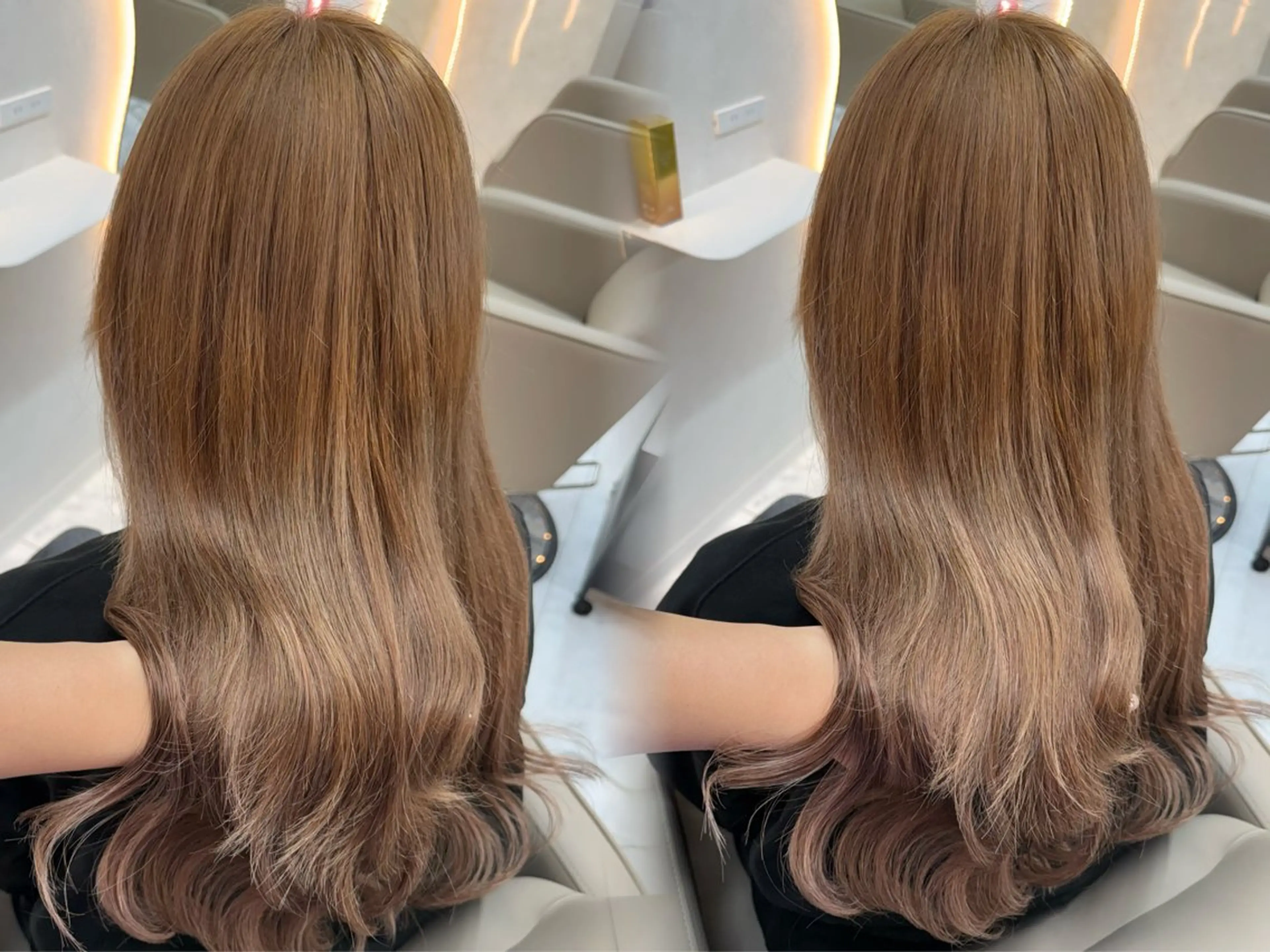 ロング カラー メンズ ベージュカラー 🦁おとは🦁 EssbyLovisのヘアスタイル