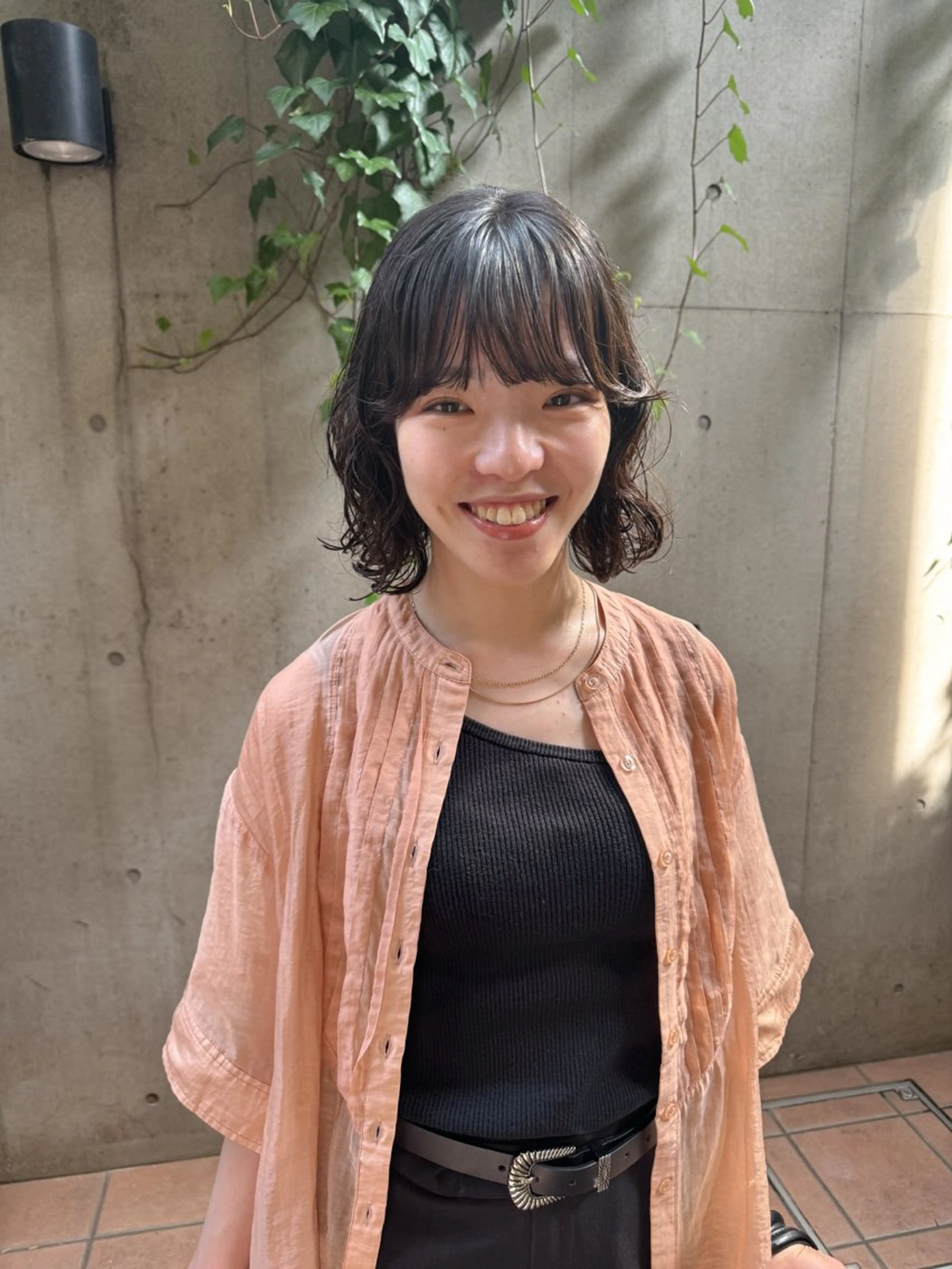 ショート パーマ カット パーマ 大橋 芽衣のヘアスタイル